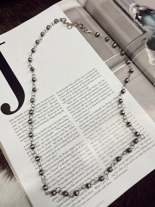 The Rosary Navajo Pearl Necklace