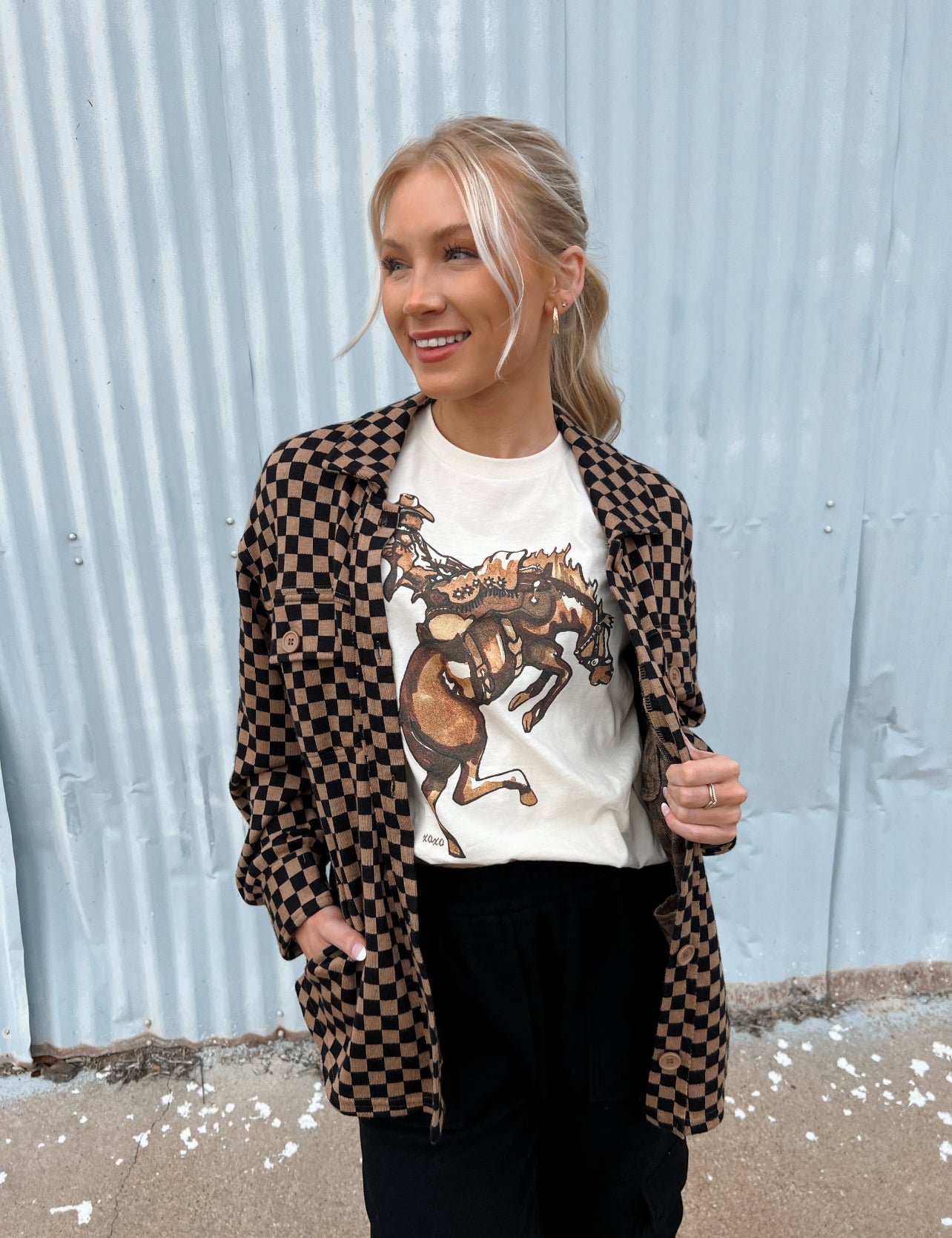 The Buckin' Bronc Graphic Tee