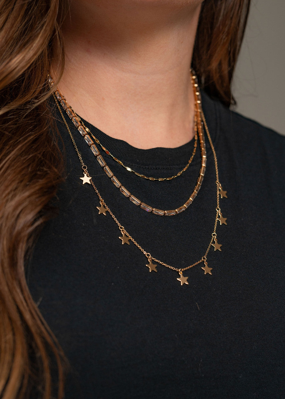 The Jill Gold Necklace Set