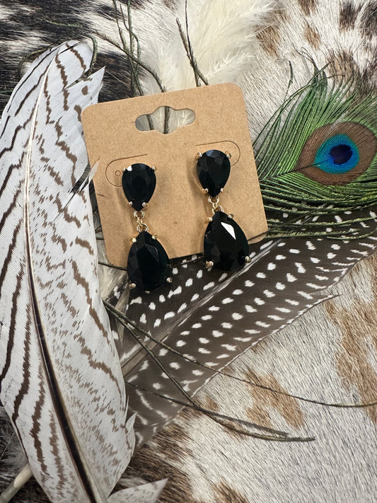 The Black Swan Earrings