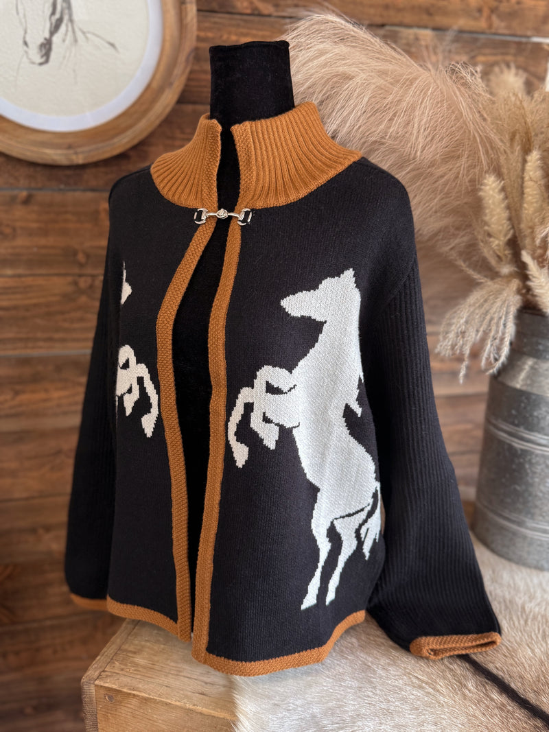 The Equestrian Cardigan