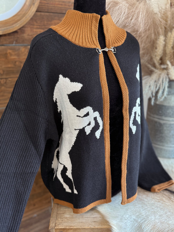 The Equestrian Cardigan