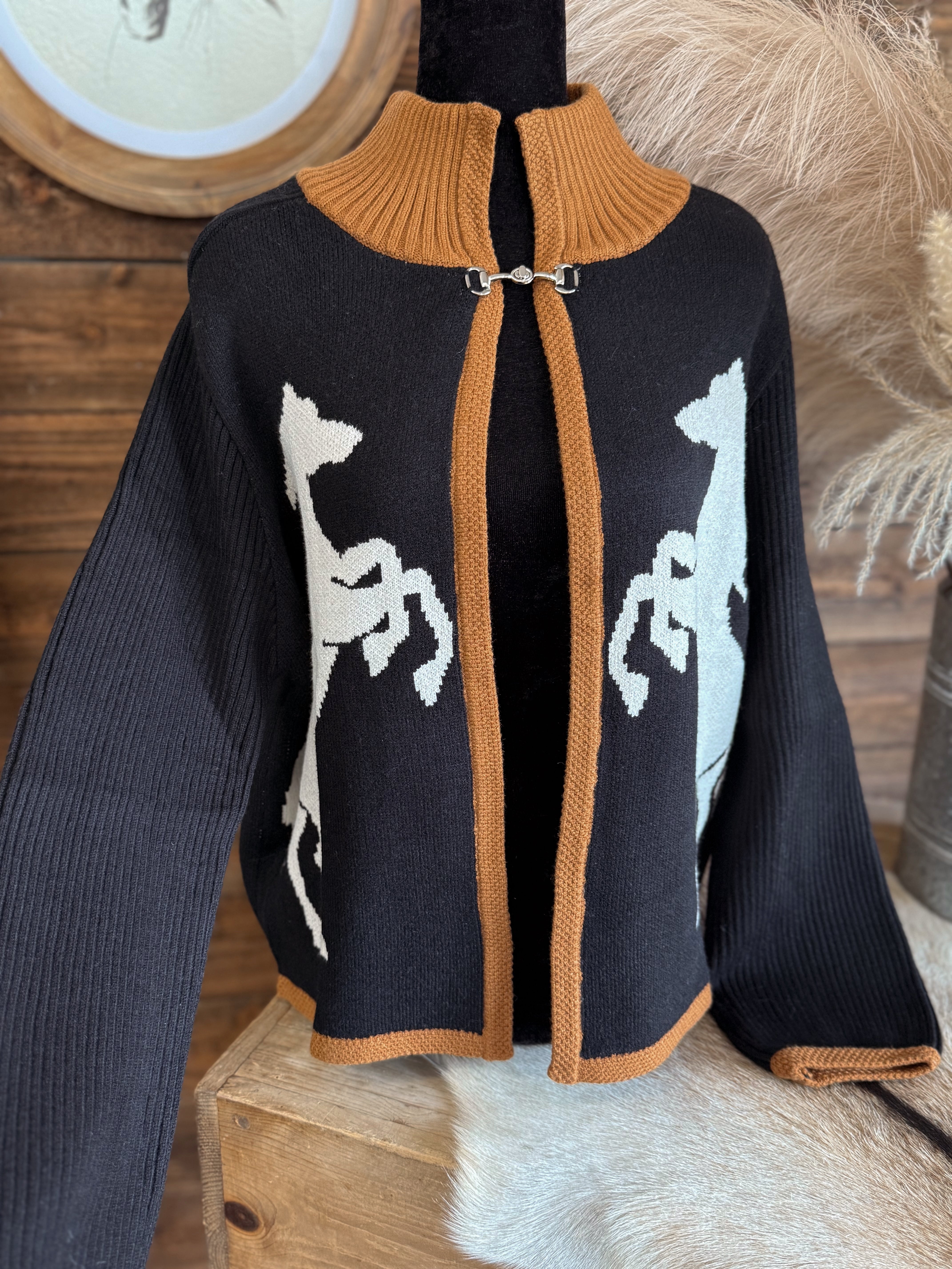 The Equestrian Cardigan - Restock