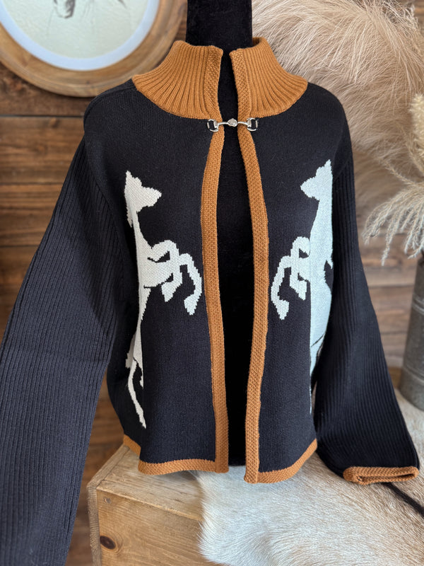 The Equestrian Cardigan