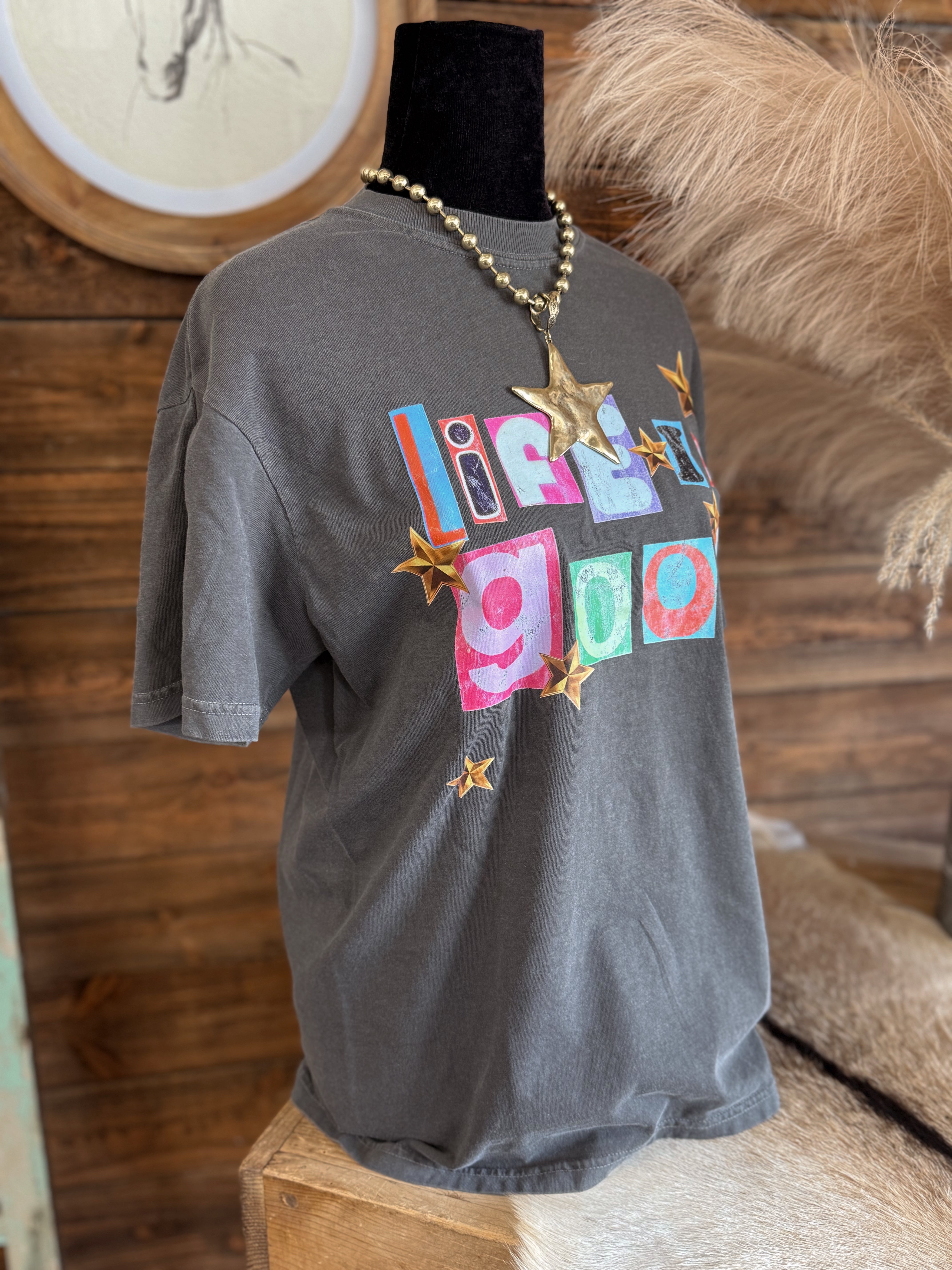 The Life is Good Graphic Tee