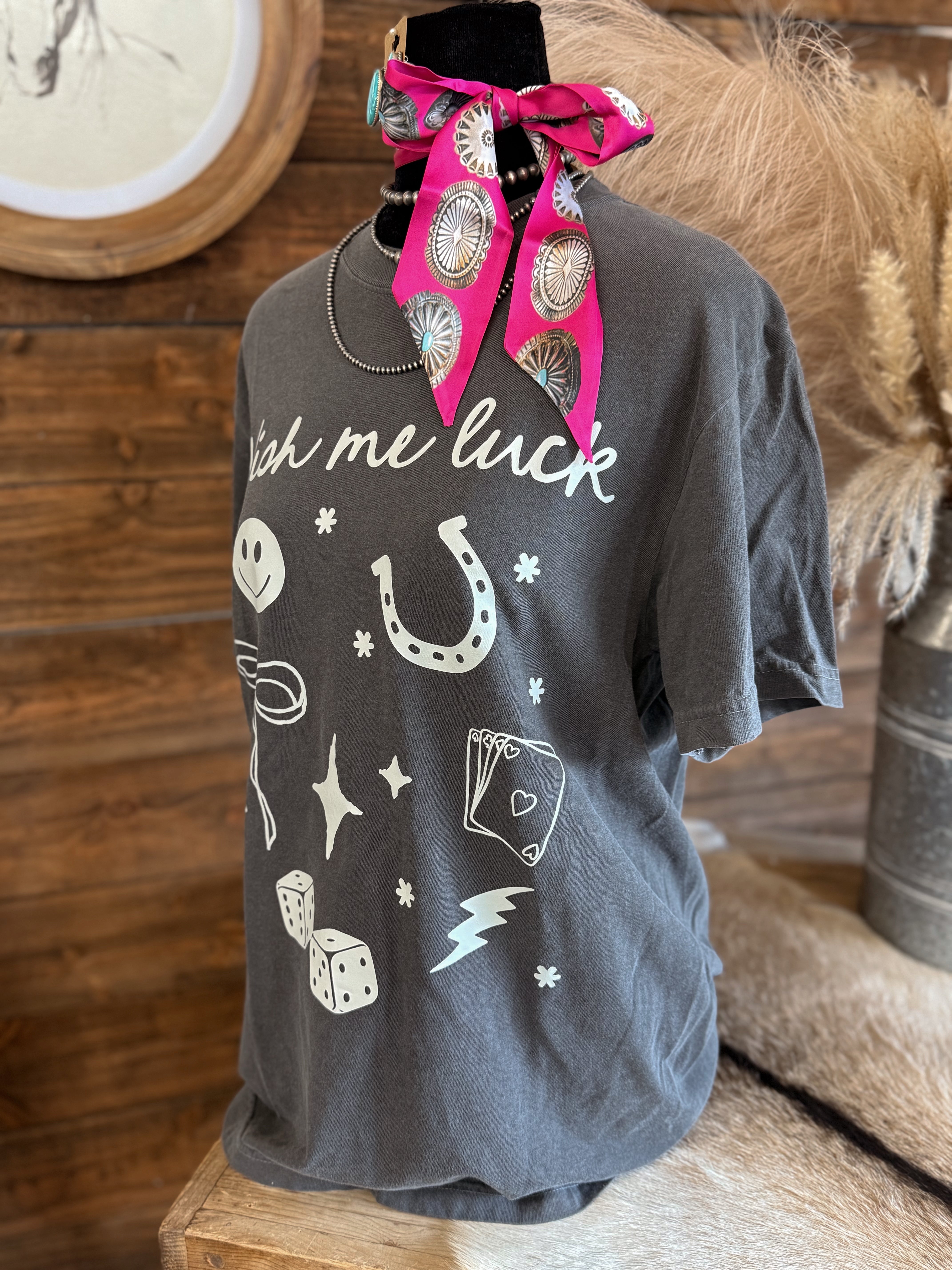 The Wish Me Luck Graphic Tee