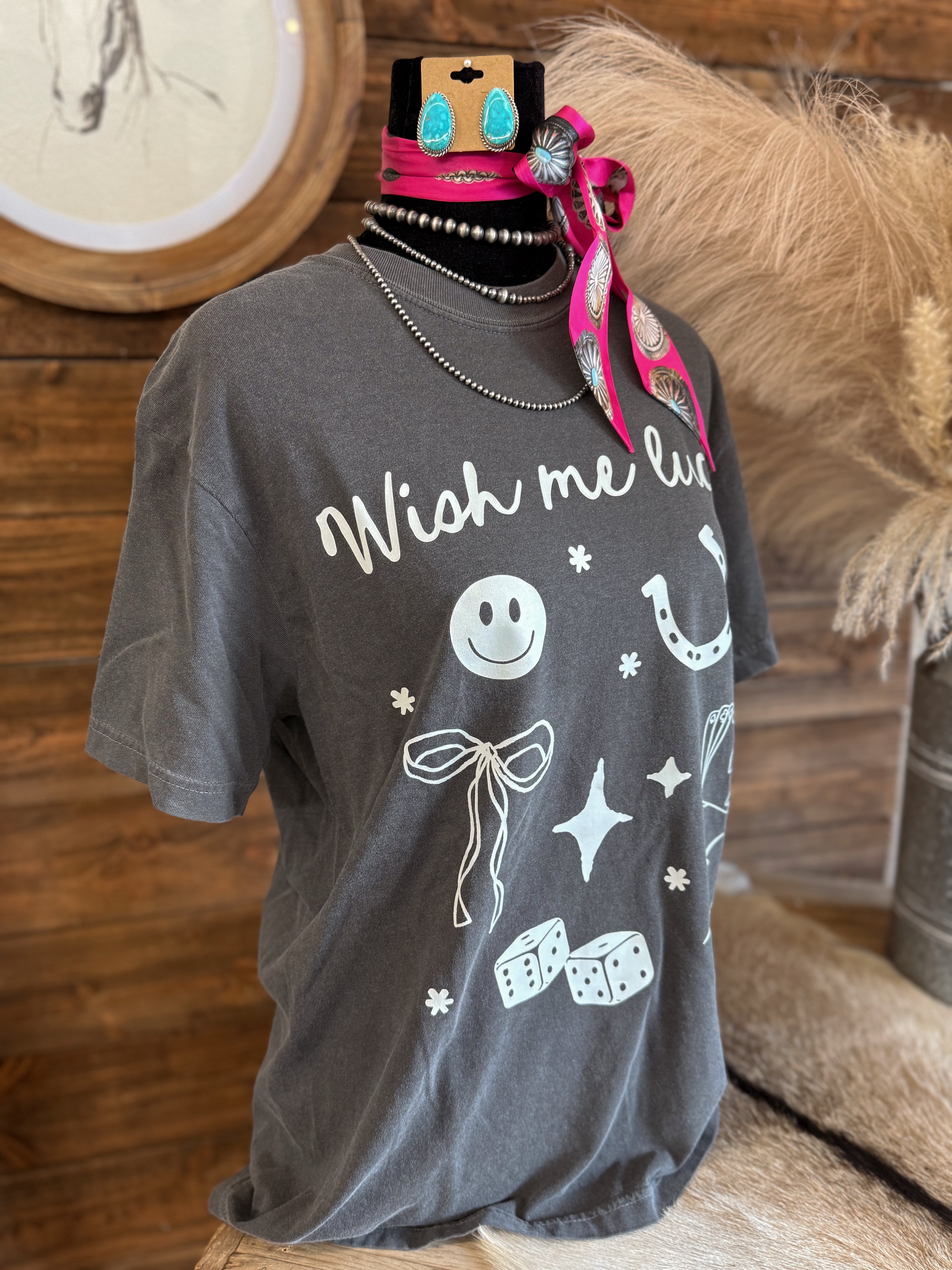 The Wish Me Luck Graphic Tee