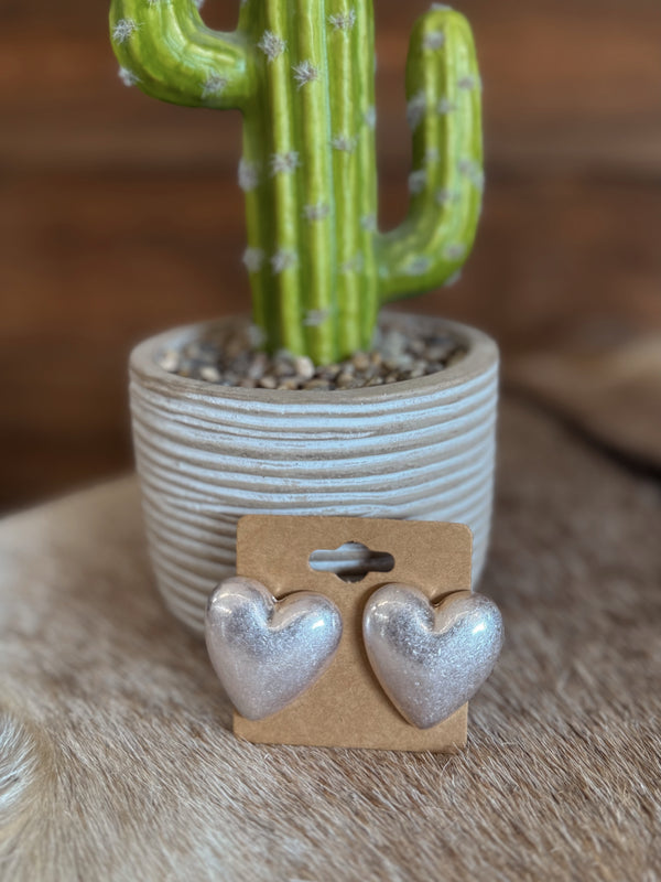 The June Heart Earrings