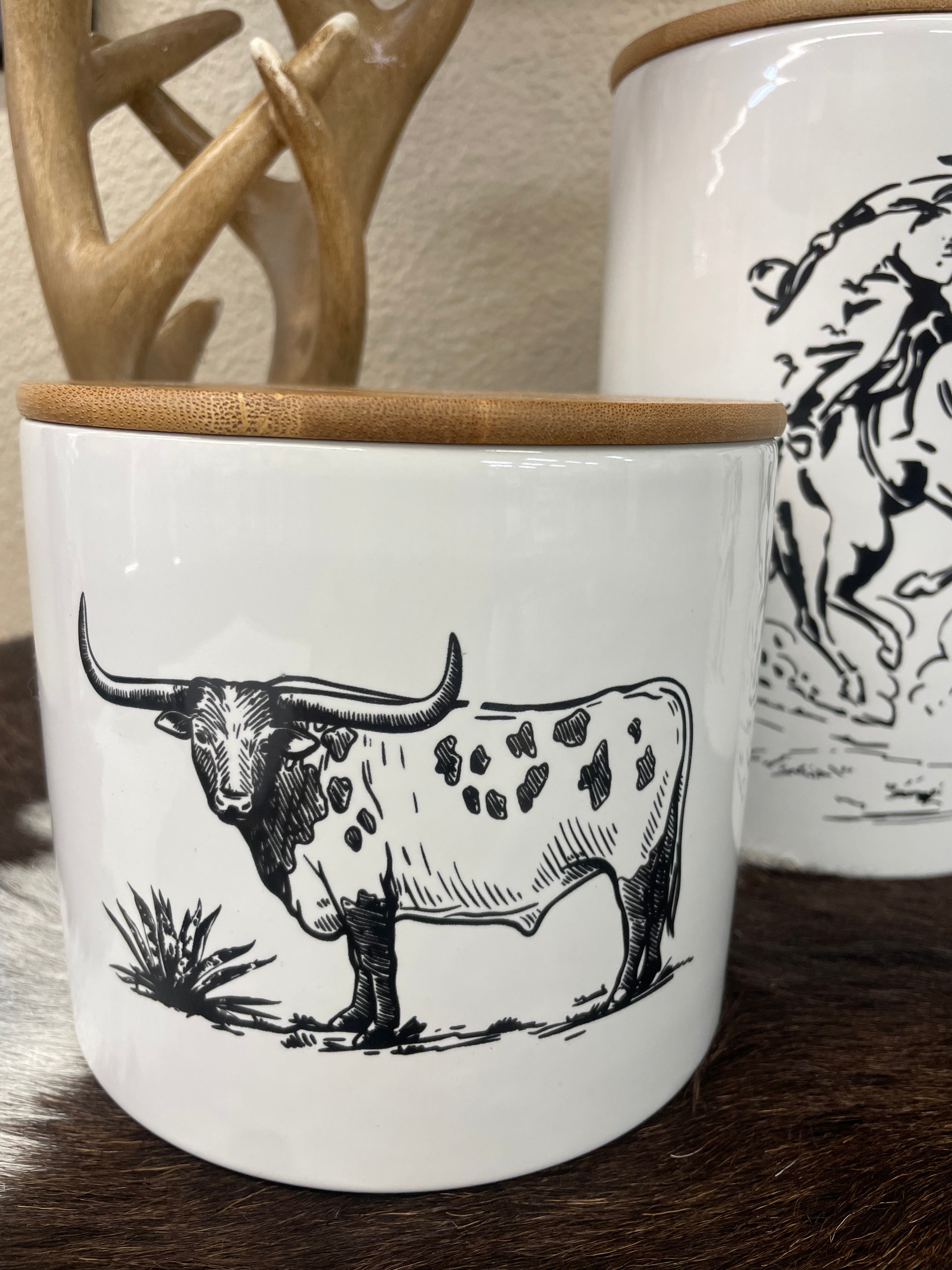 The Cowboy Way 3 Piece Canister Set