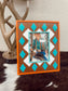 The Aztec Pattern Picture Frame