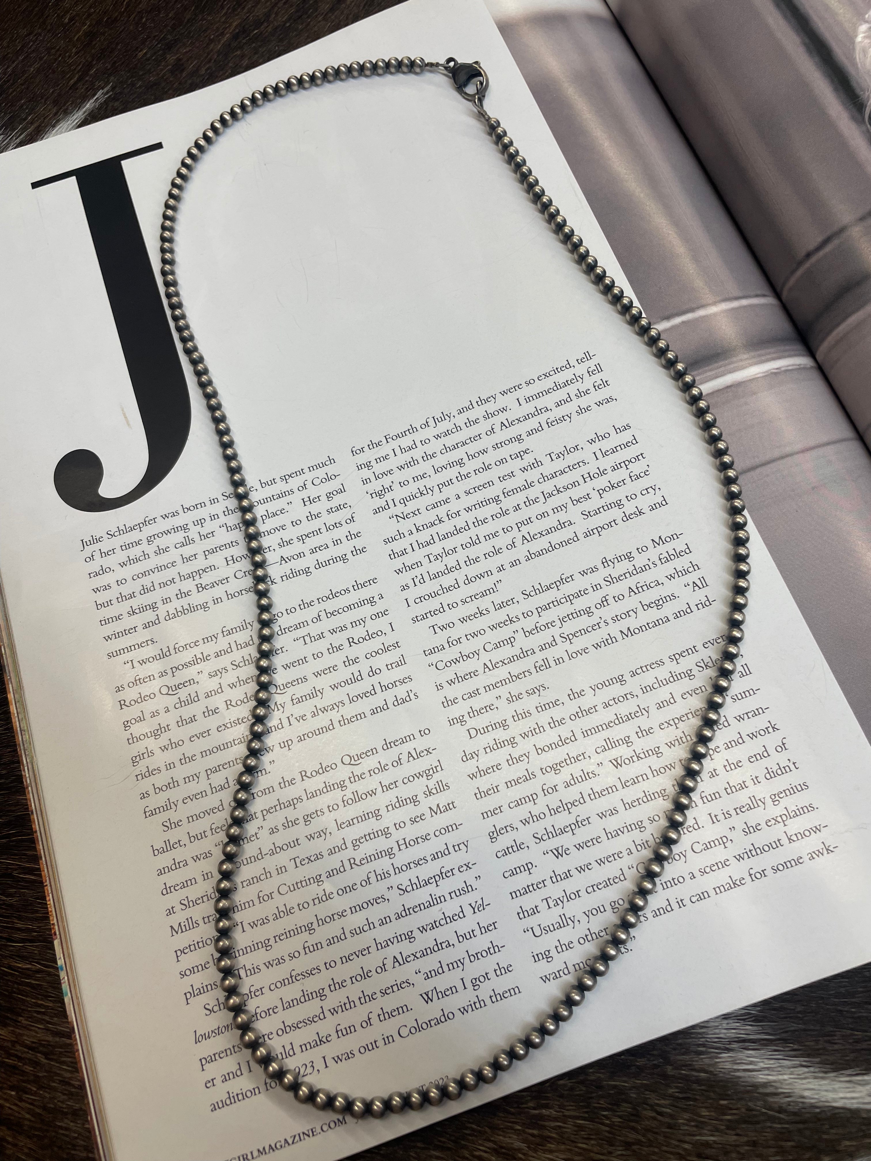 The 26" Navajo Pearls