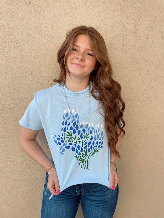 The Texas Bluebonnet Graphic Tee