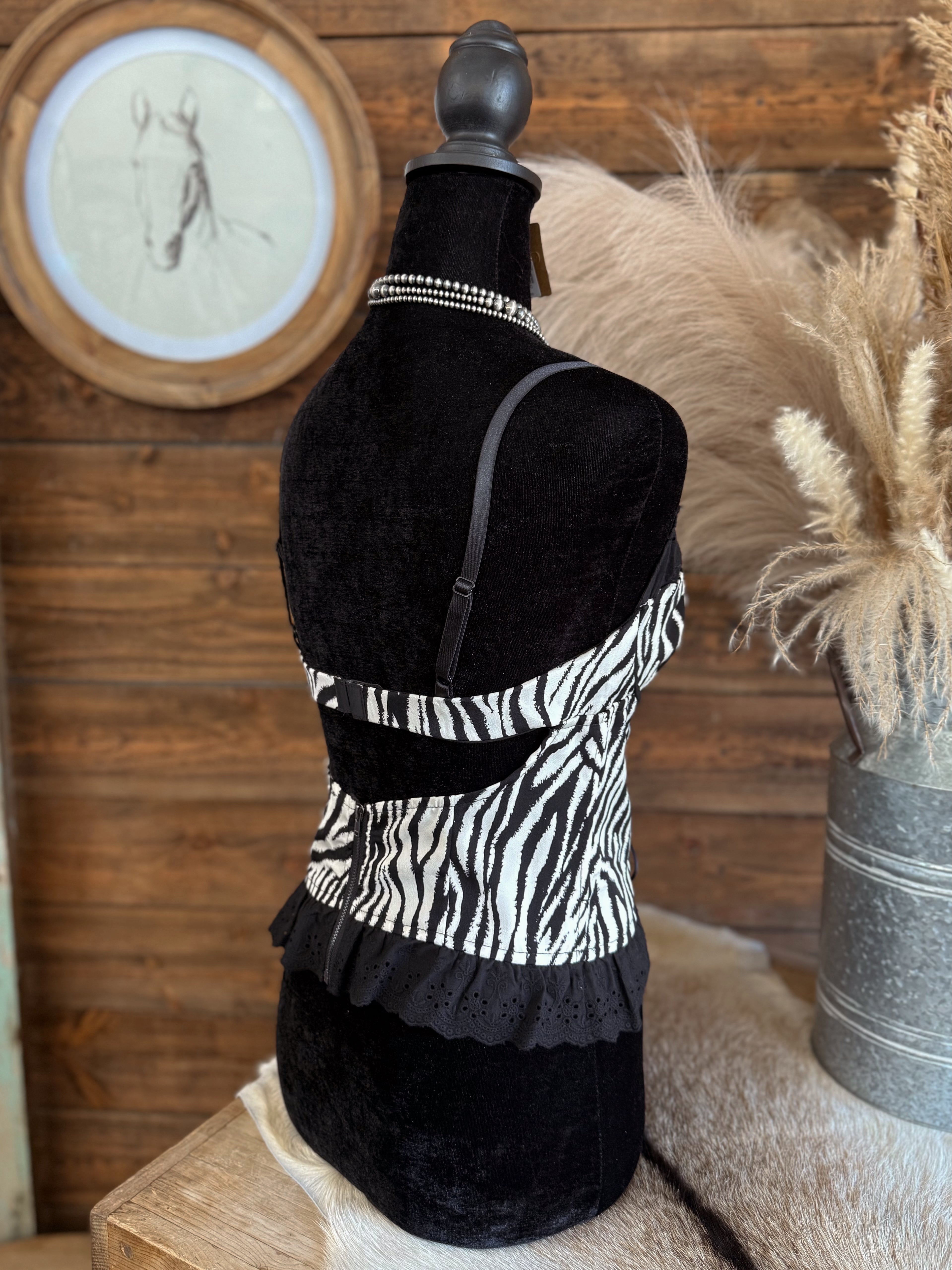 The Zendaya Zebra Top