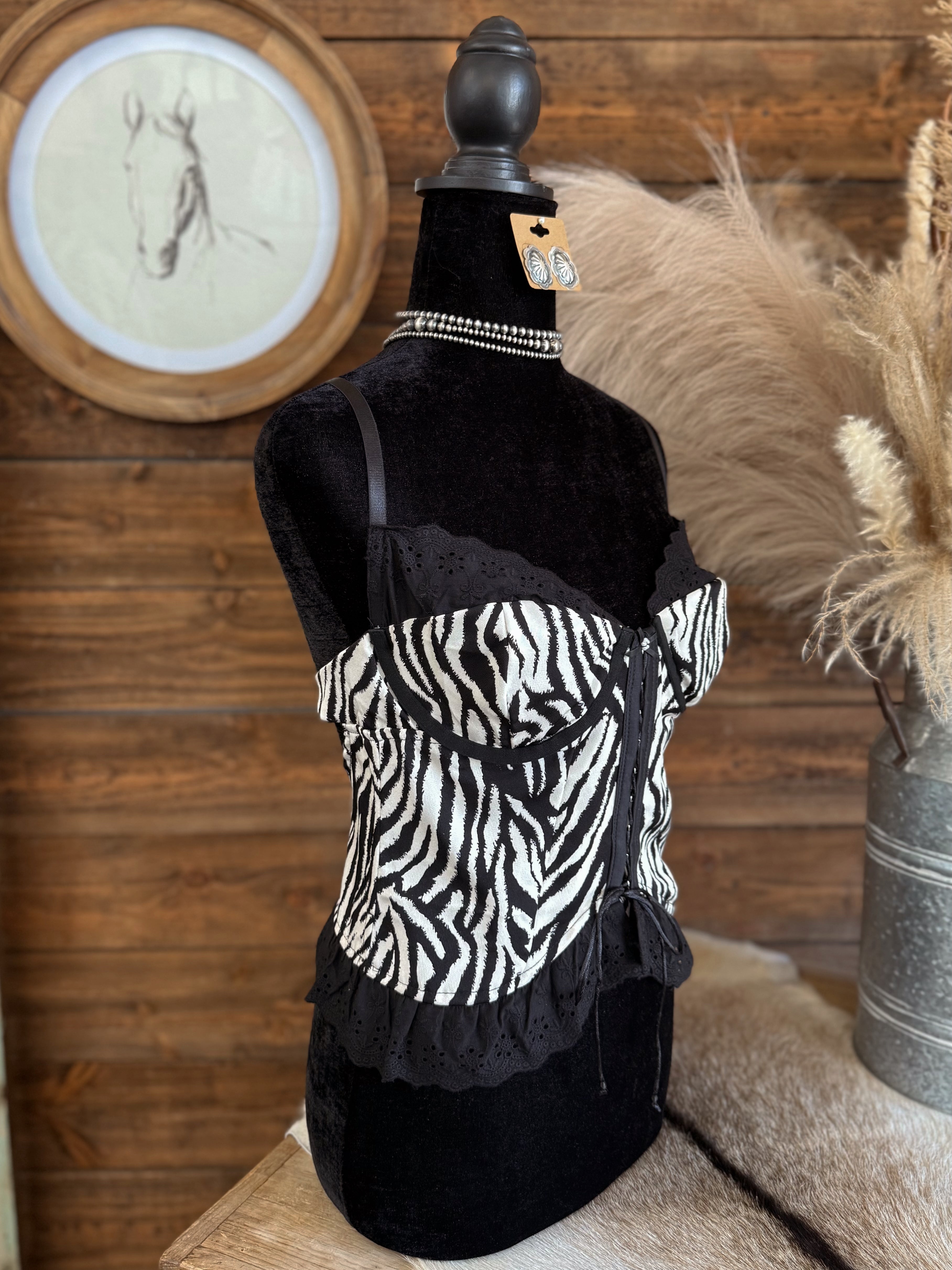 The Zendaya Zebra Top