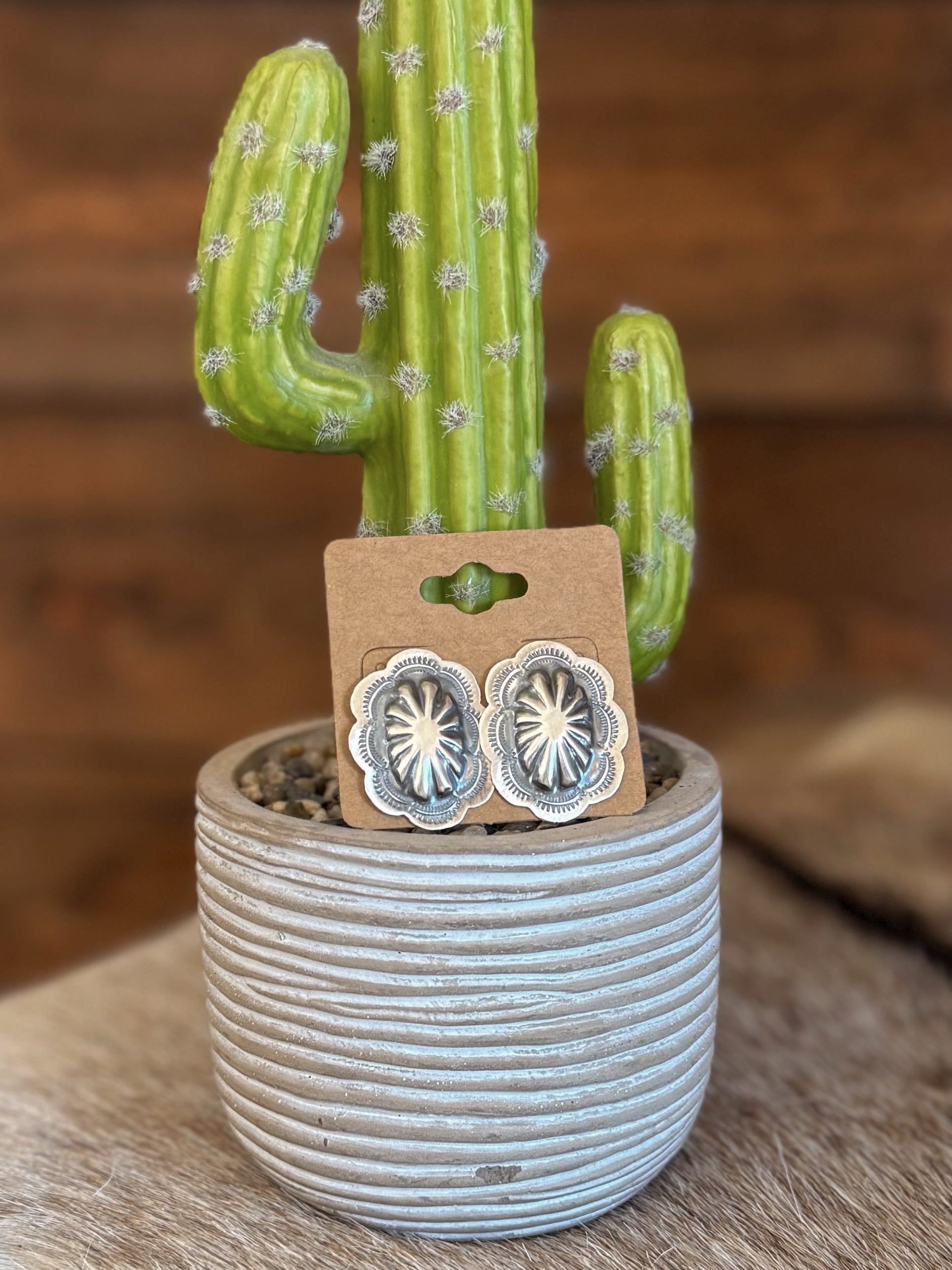 The Hattie Concho Earrings