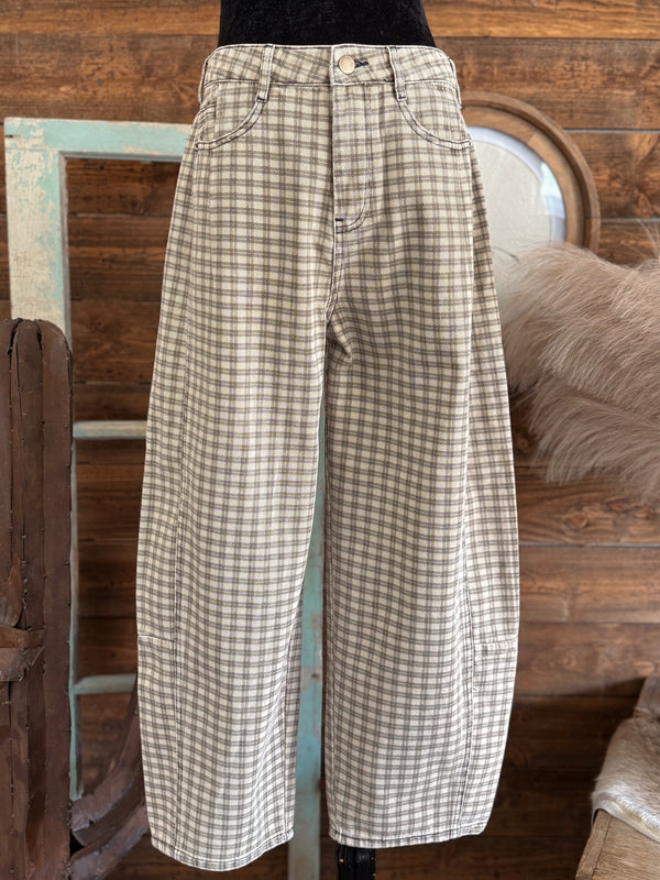 The Sage Barrel Jeans