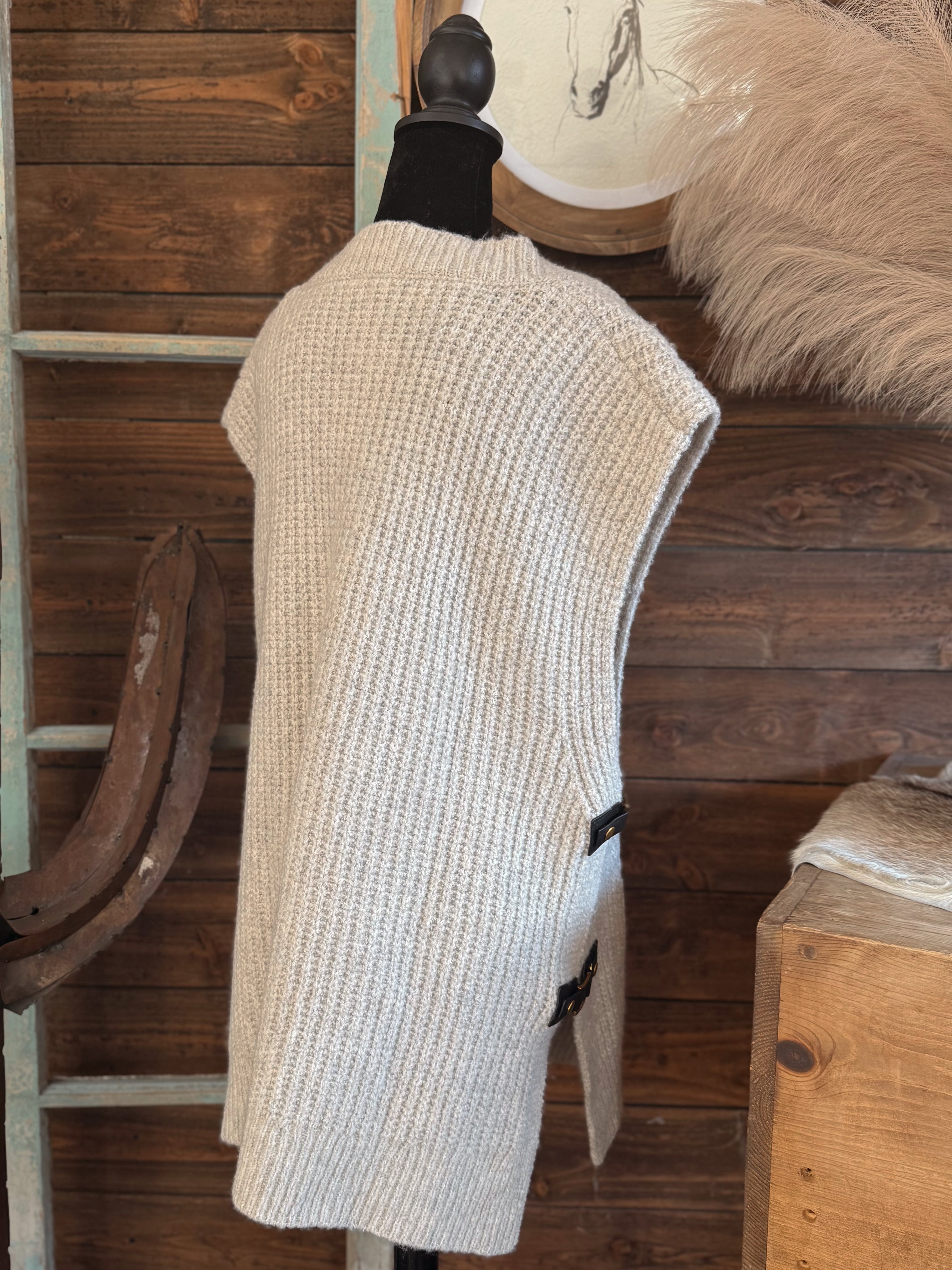 The Jade Buckle Sweater