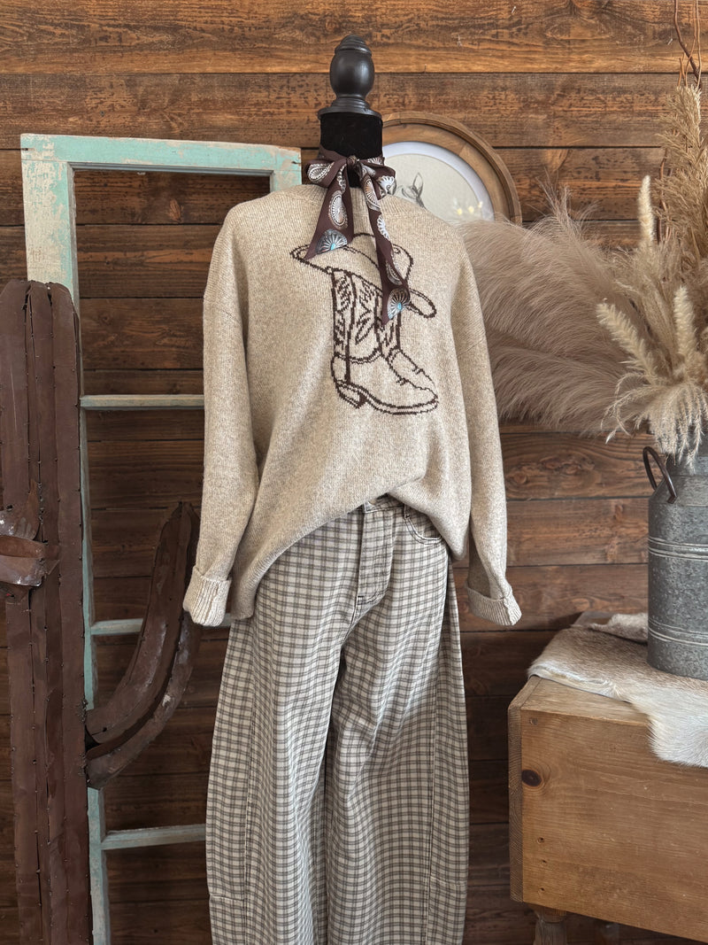 The Sage Barrel Jeans