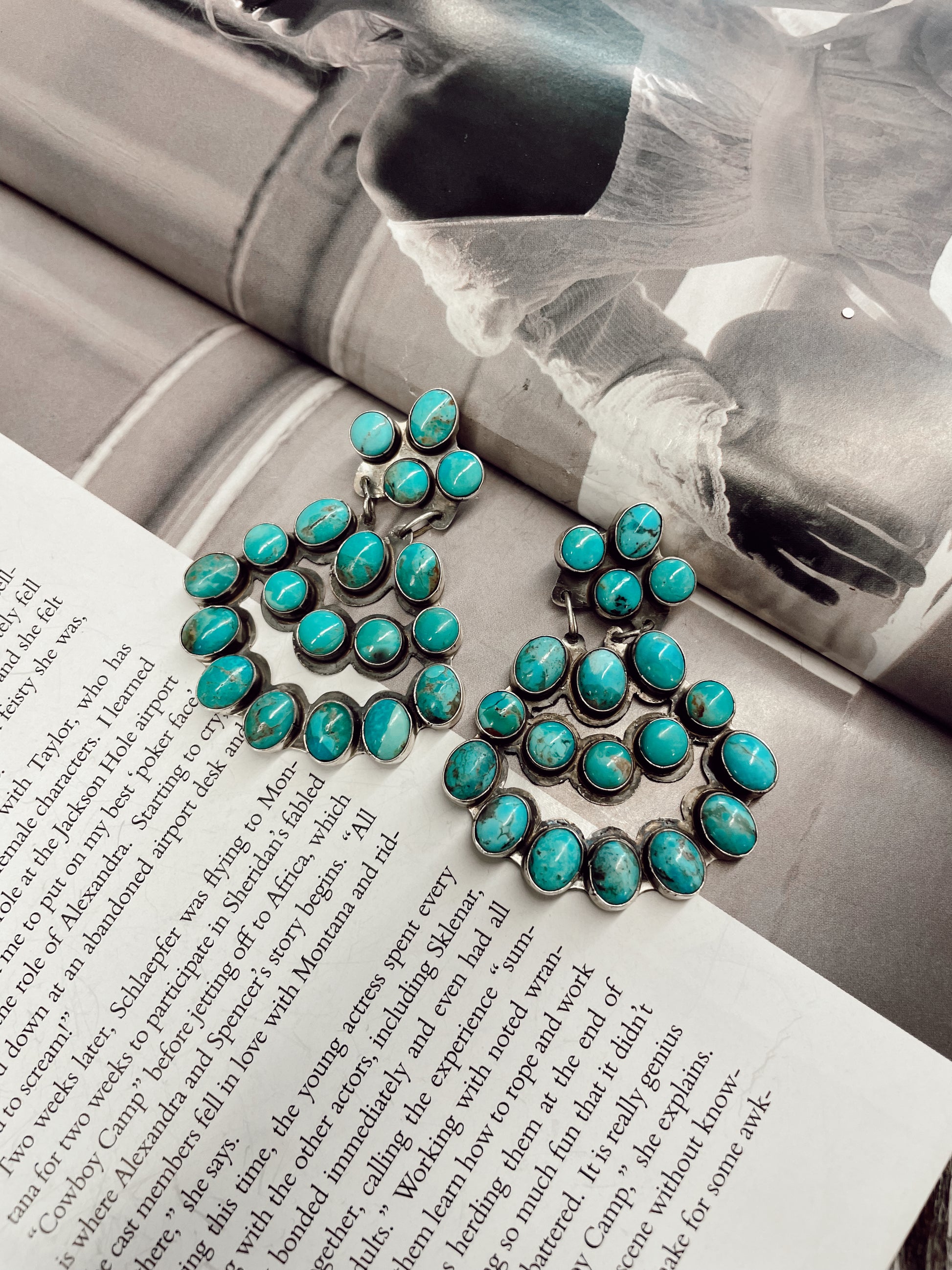 Best turquoise deals earrings