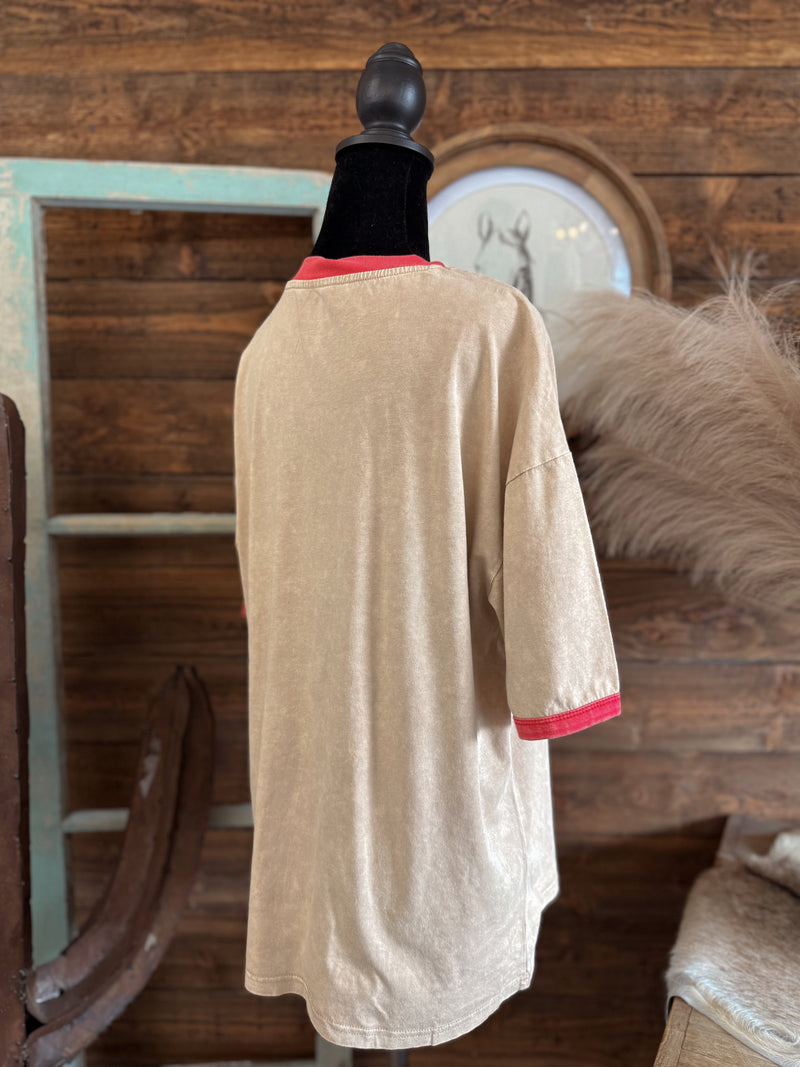 The Red Ringer Rodeo Tee