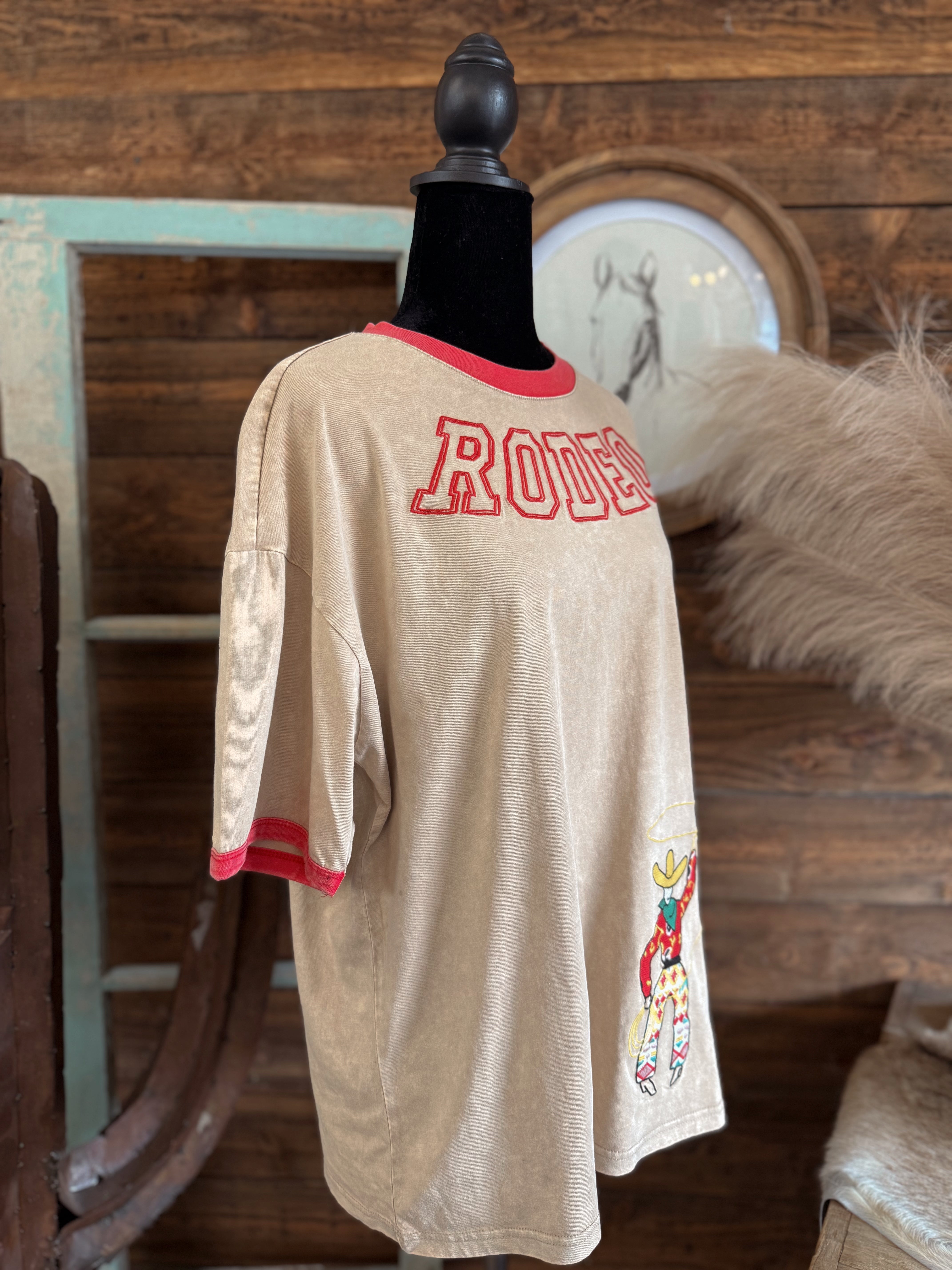 The Red Ringer Rodeo Tee