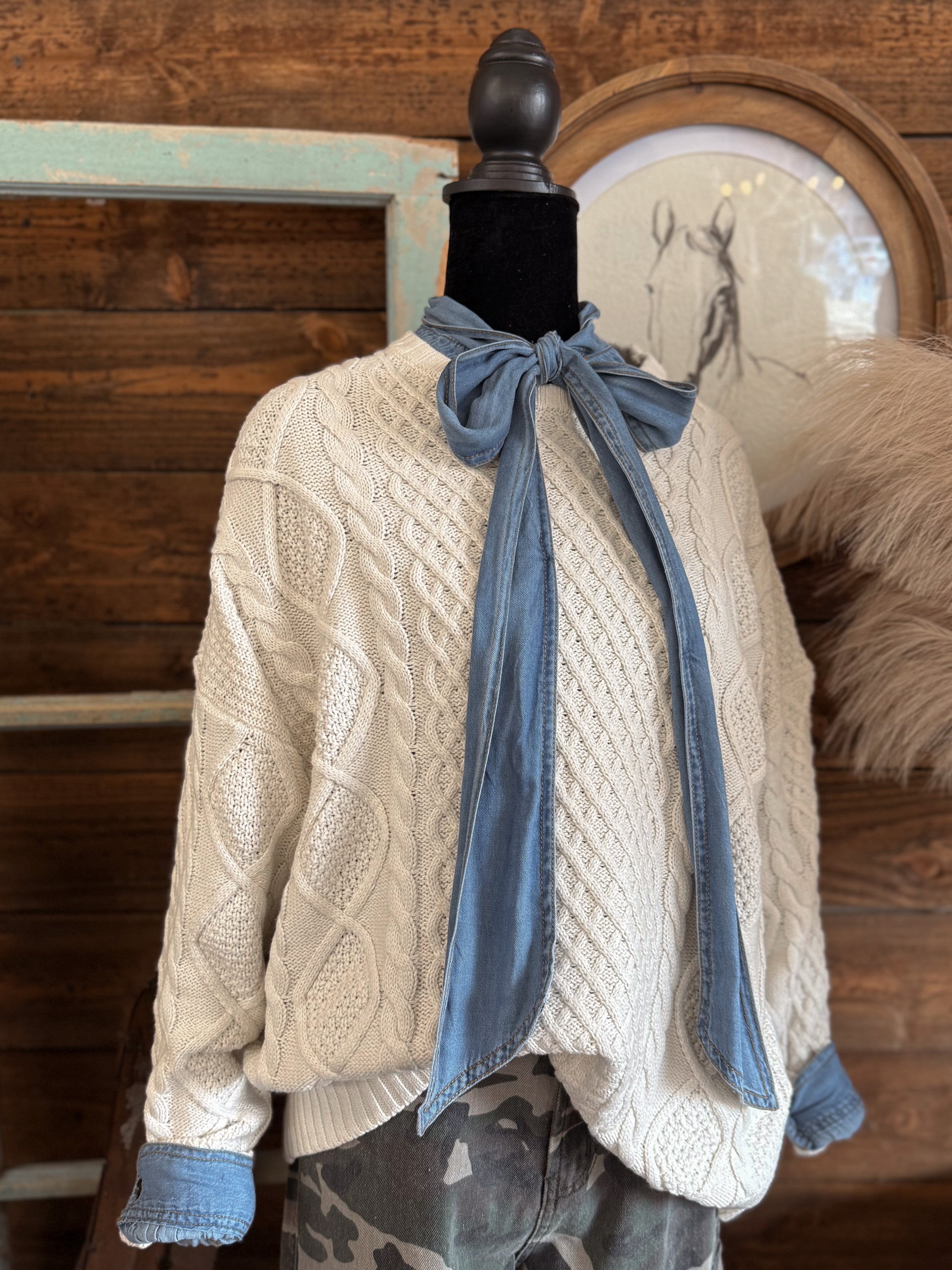 The Colt Cable Knit Sweater