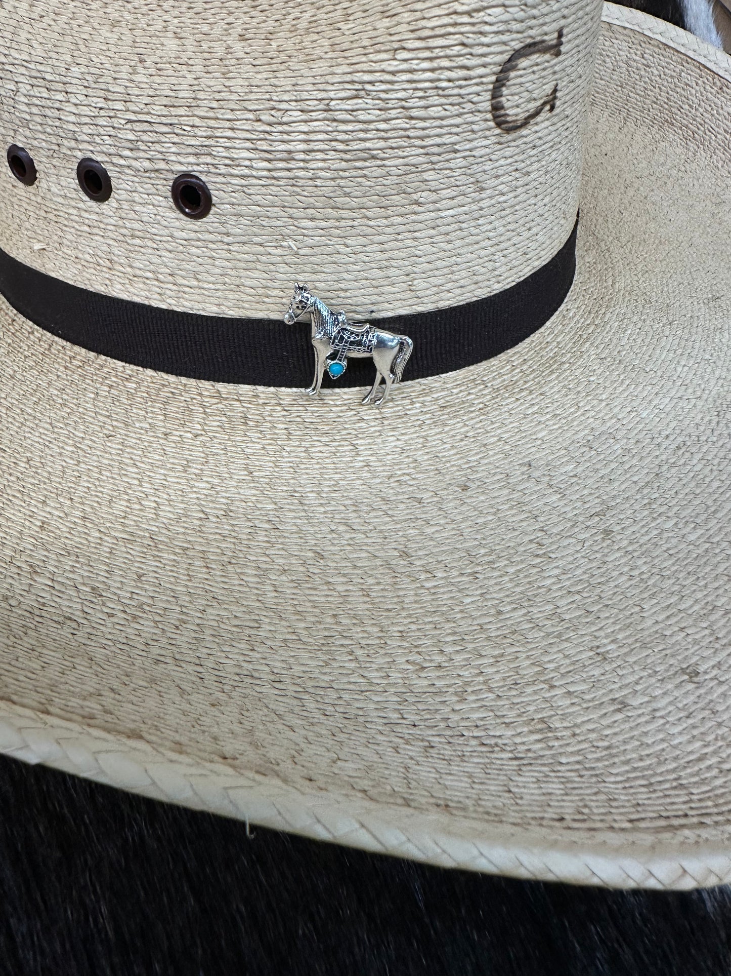 The Giddy Up Hat Pin