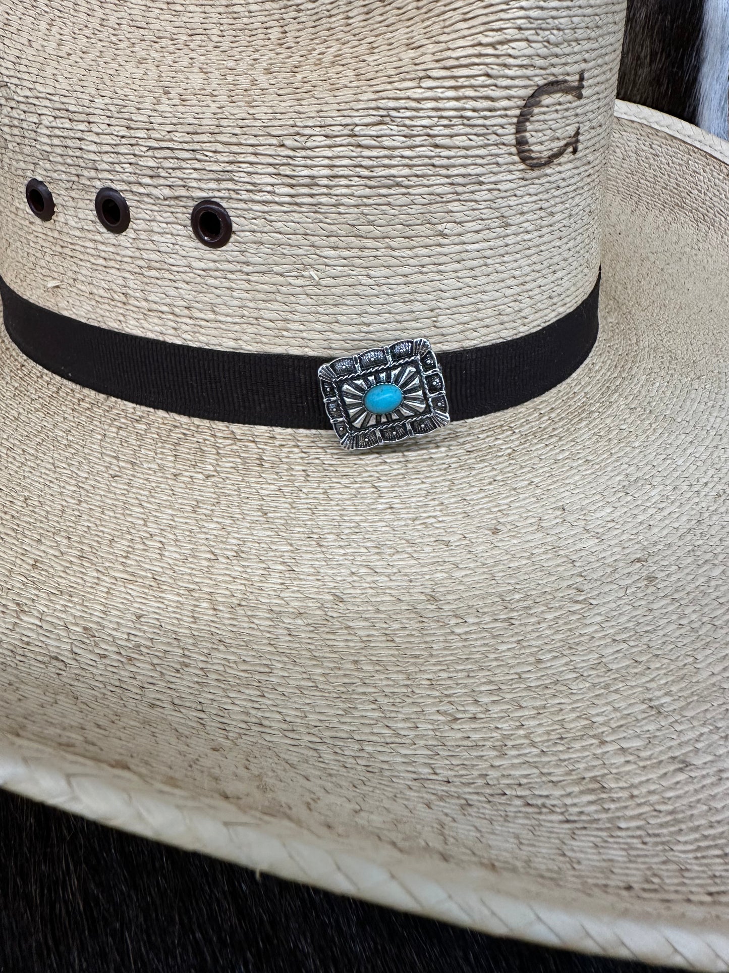 The Buckle Up Hat Pin