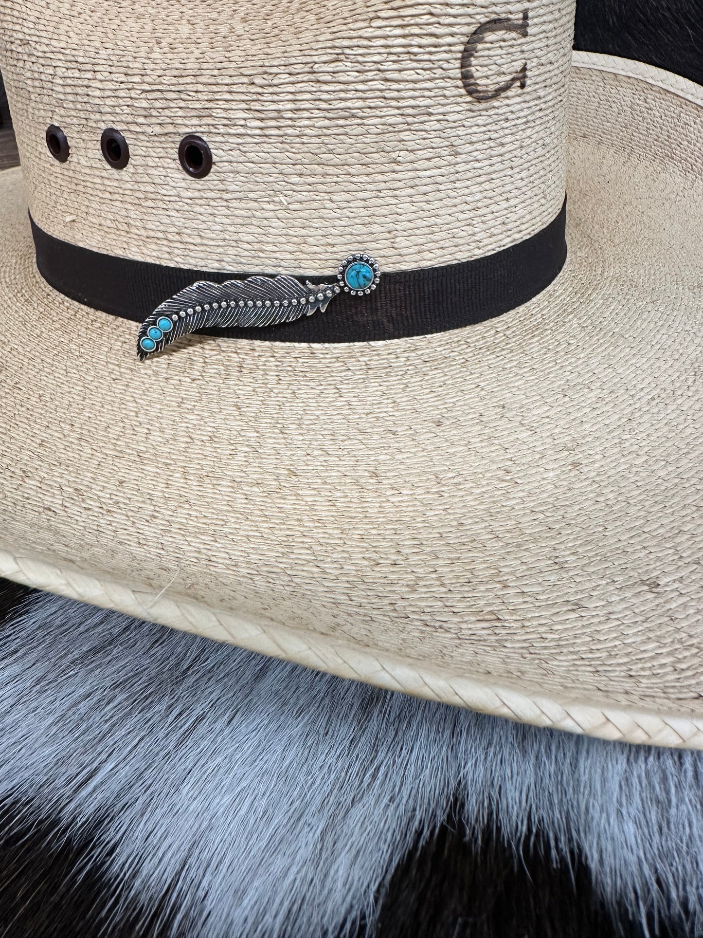 The Feather Hat Pin