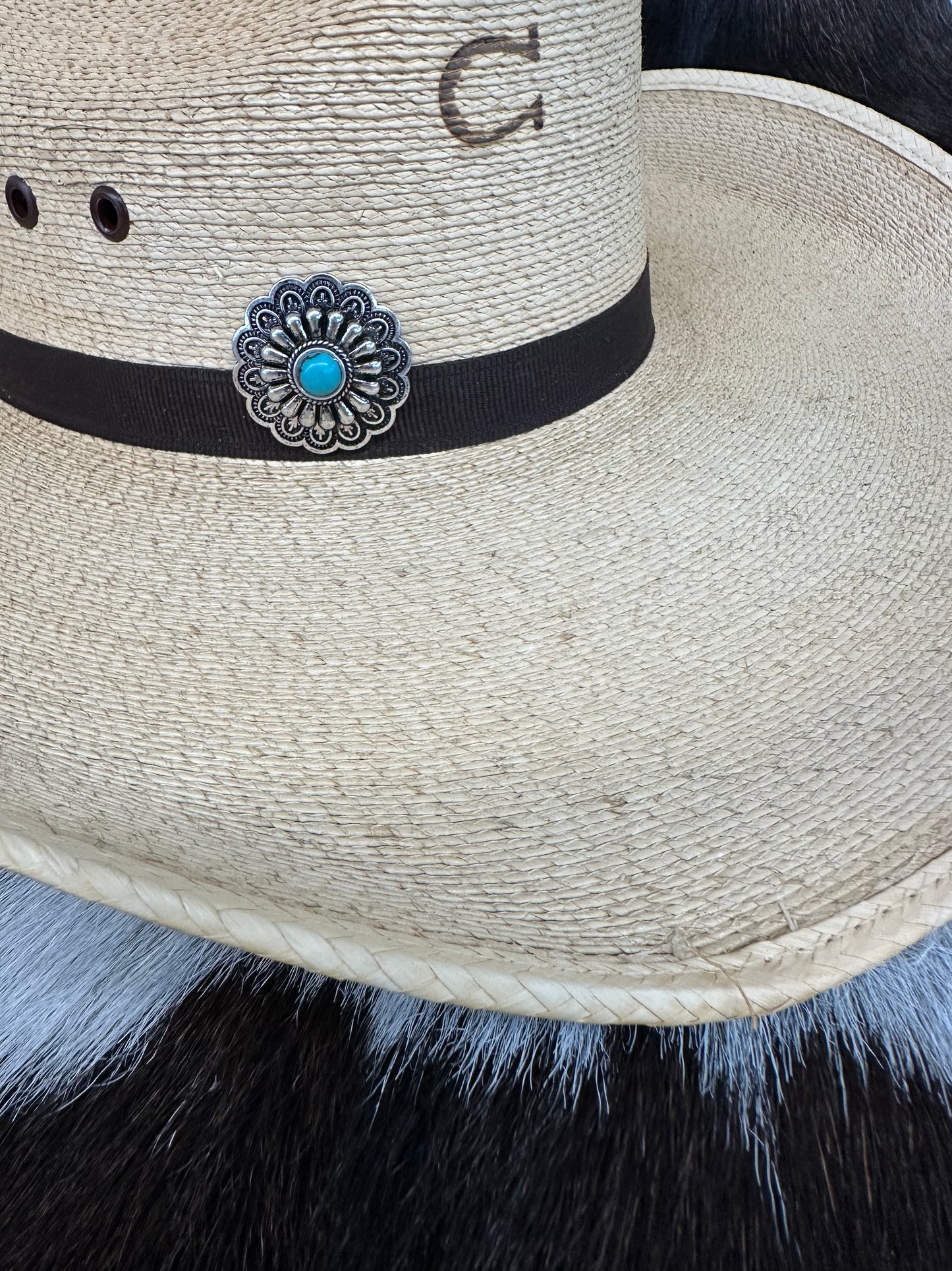 The Turquoise for One Hat Pin