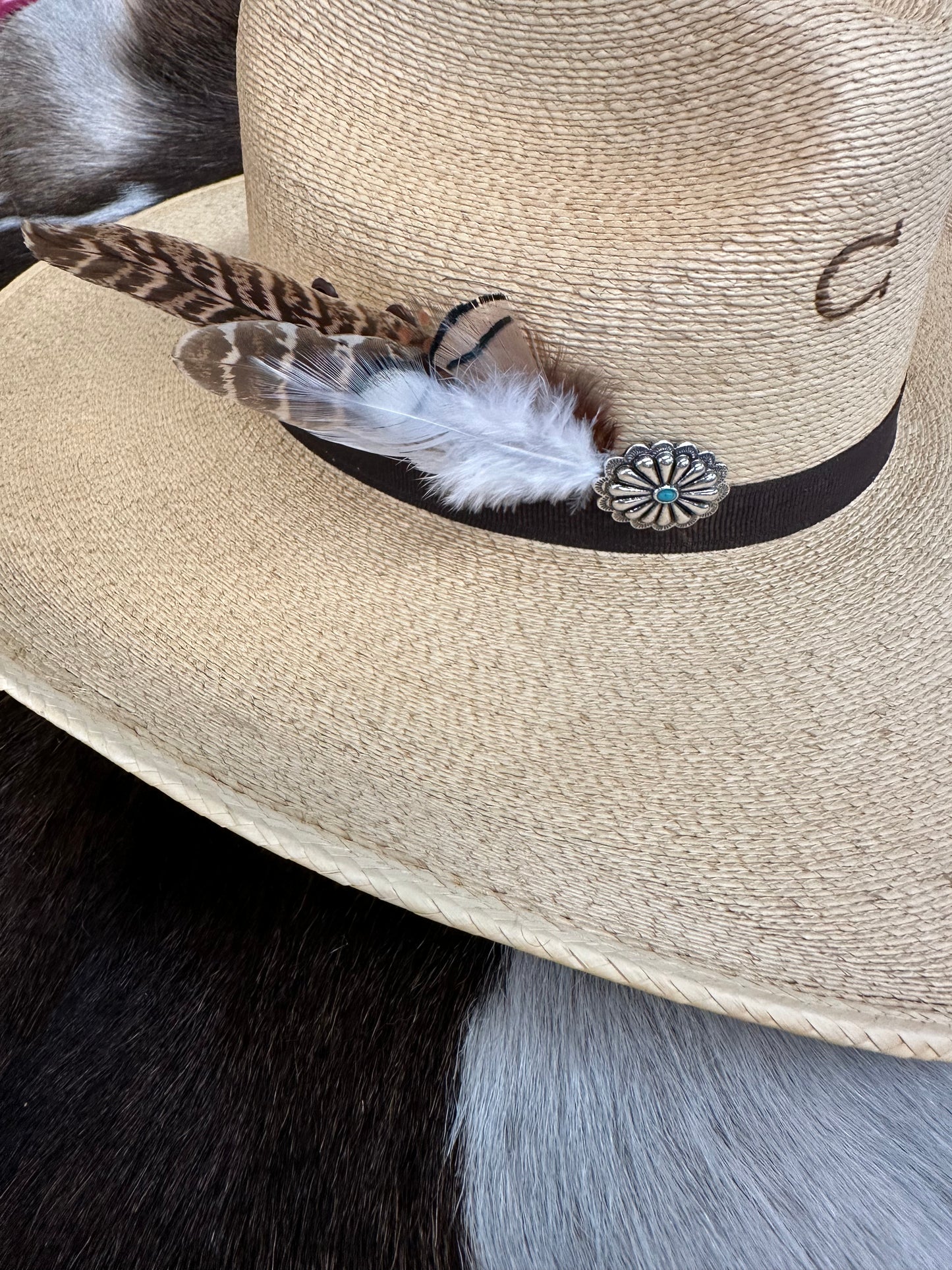The Feelin' Fancy Feather Hat Pin