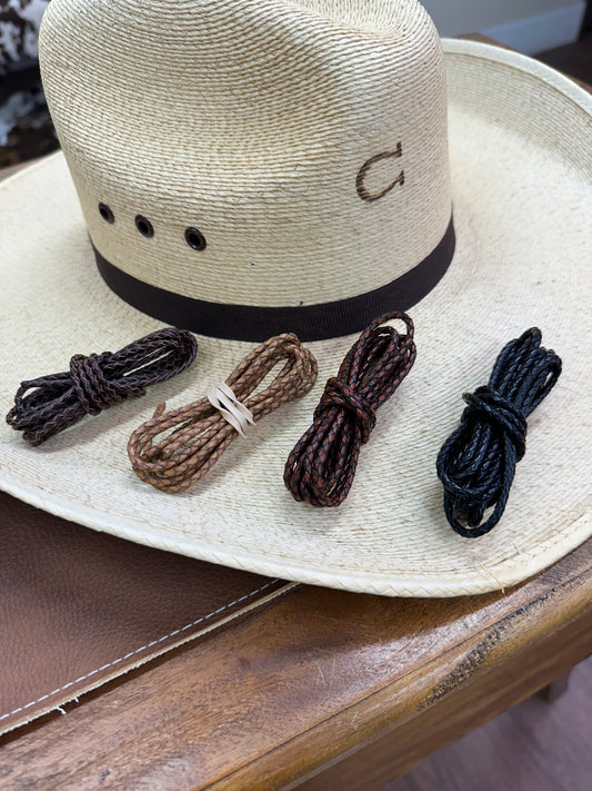 The Braided Leather Cord Hat Band Accessories