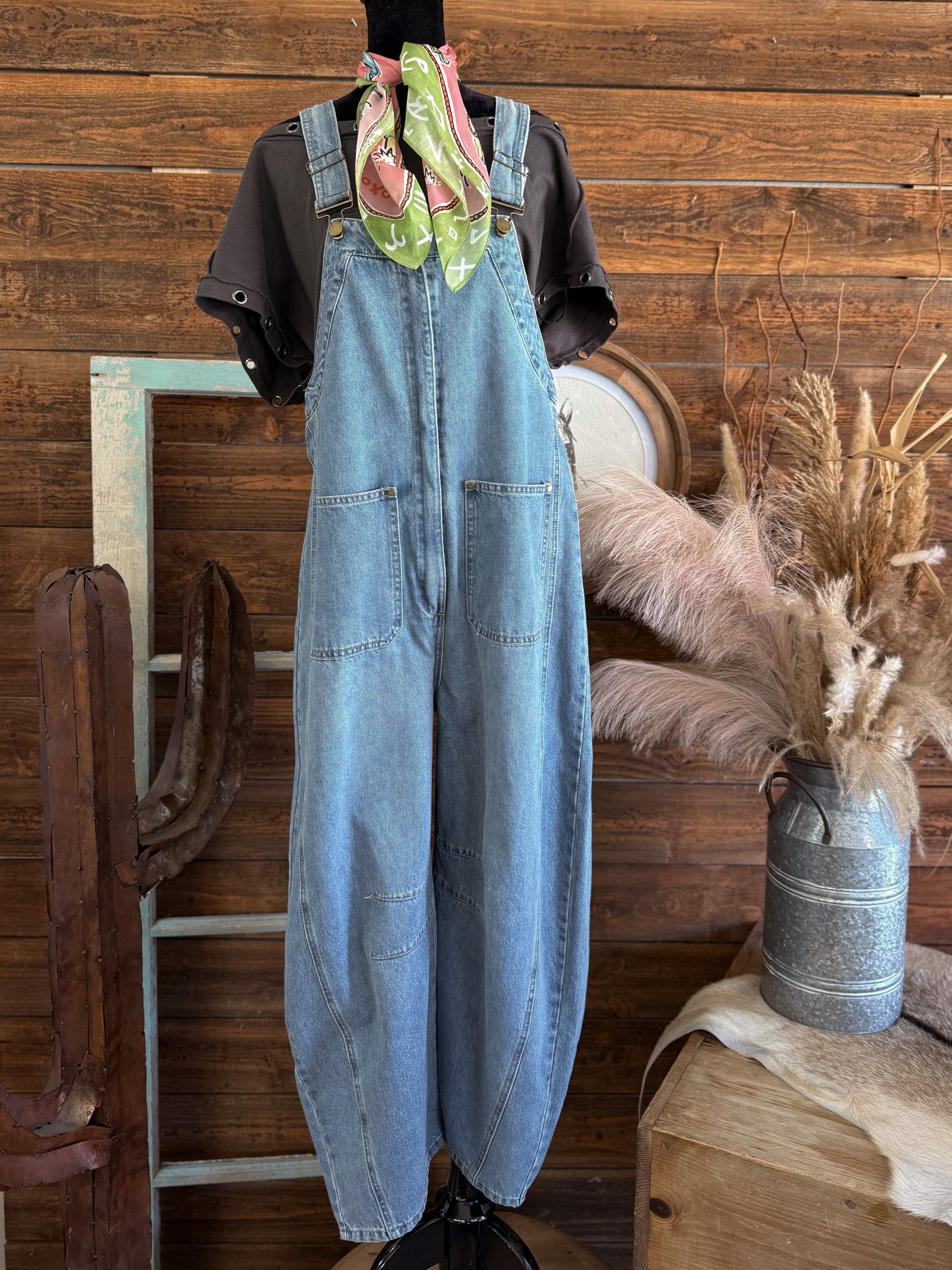 The Darla Denim Overalls