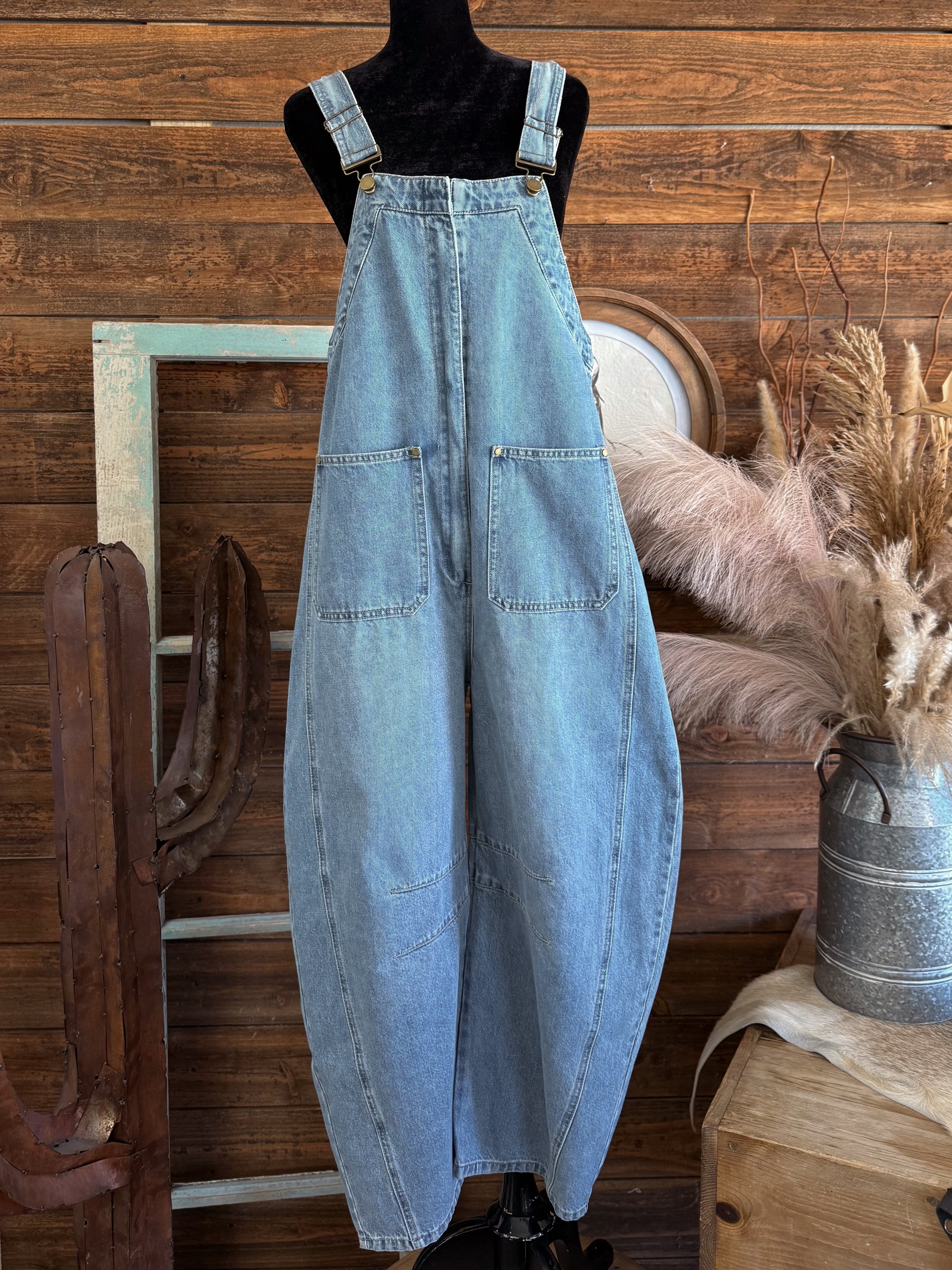 The Darla Denim Overalls