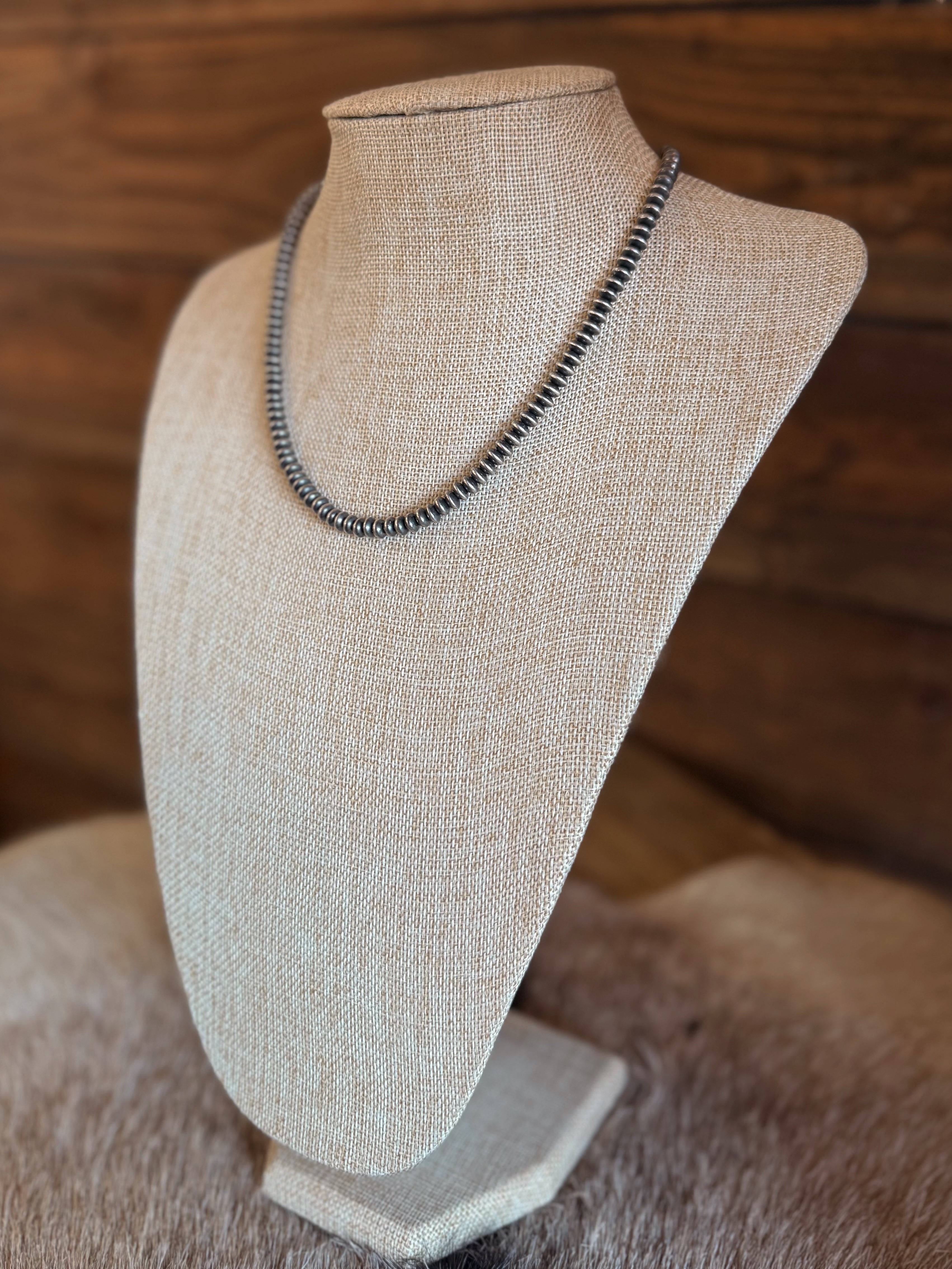 The Hand-Strung 5.5mm Saucer Pearl Necklace