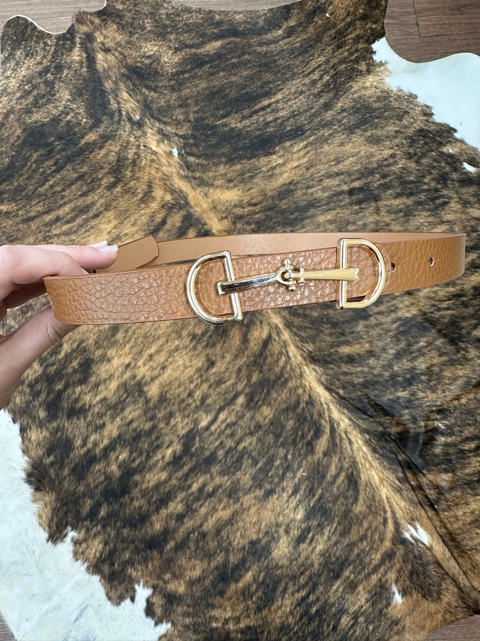 The D-Ring Snaffle Bit Belt