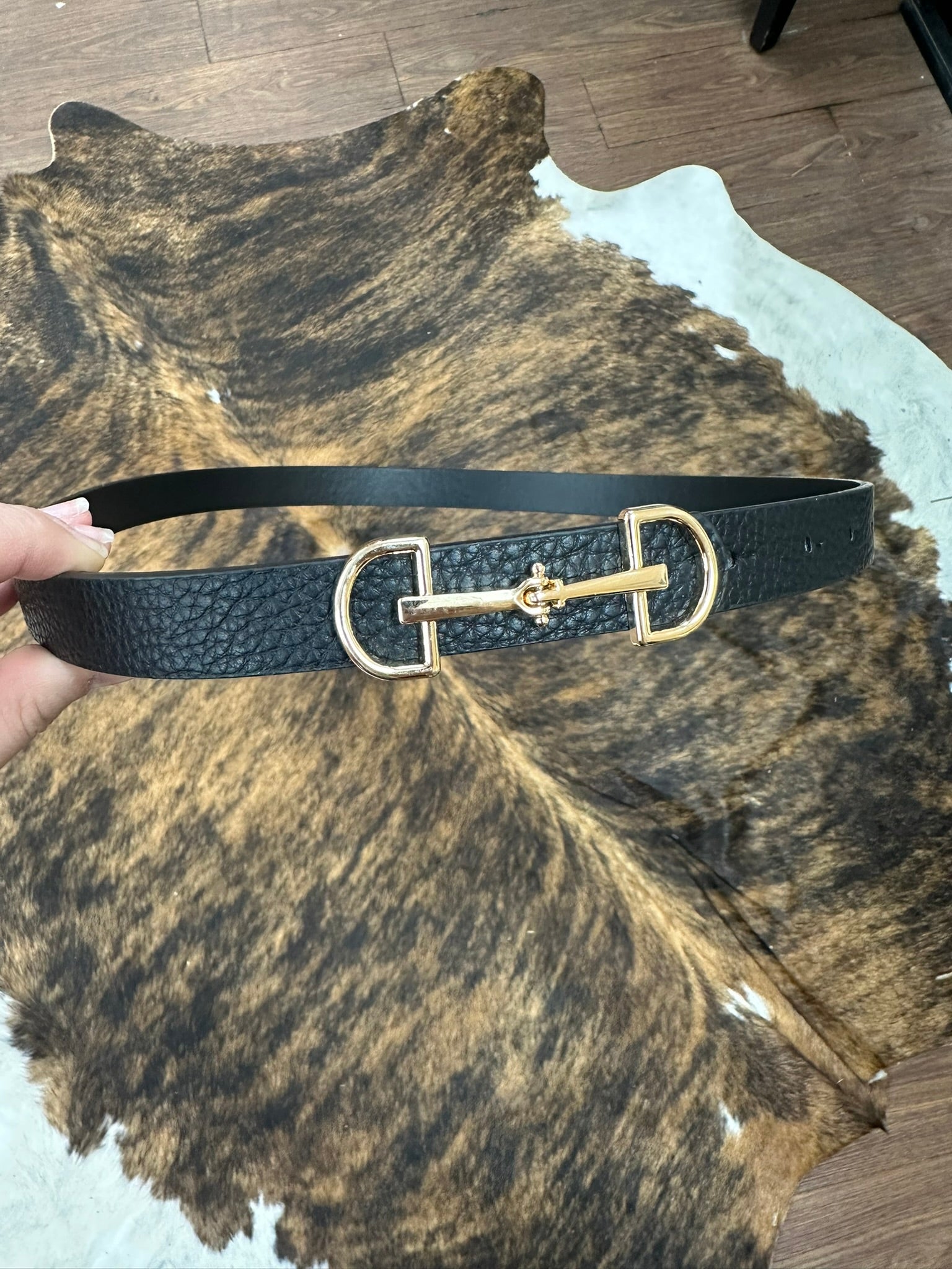 The D-Ring Snaffle Bit Belt