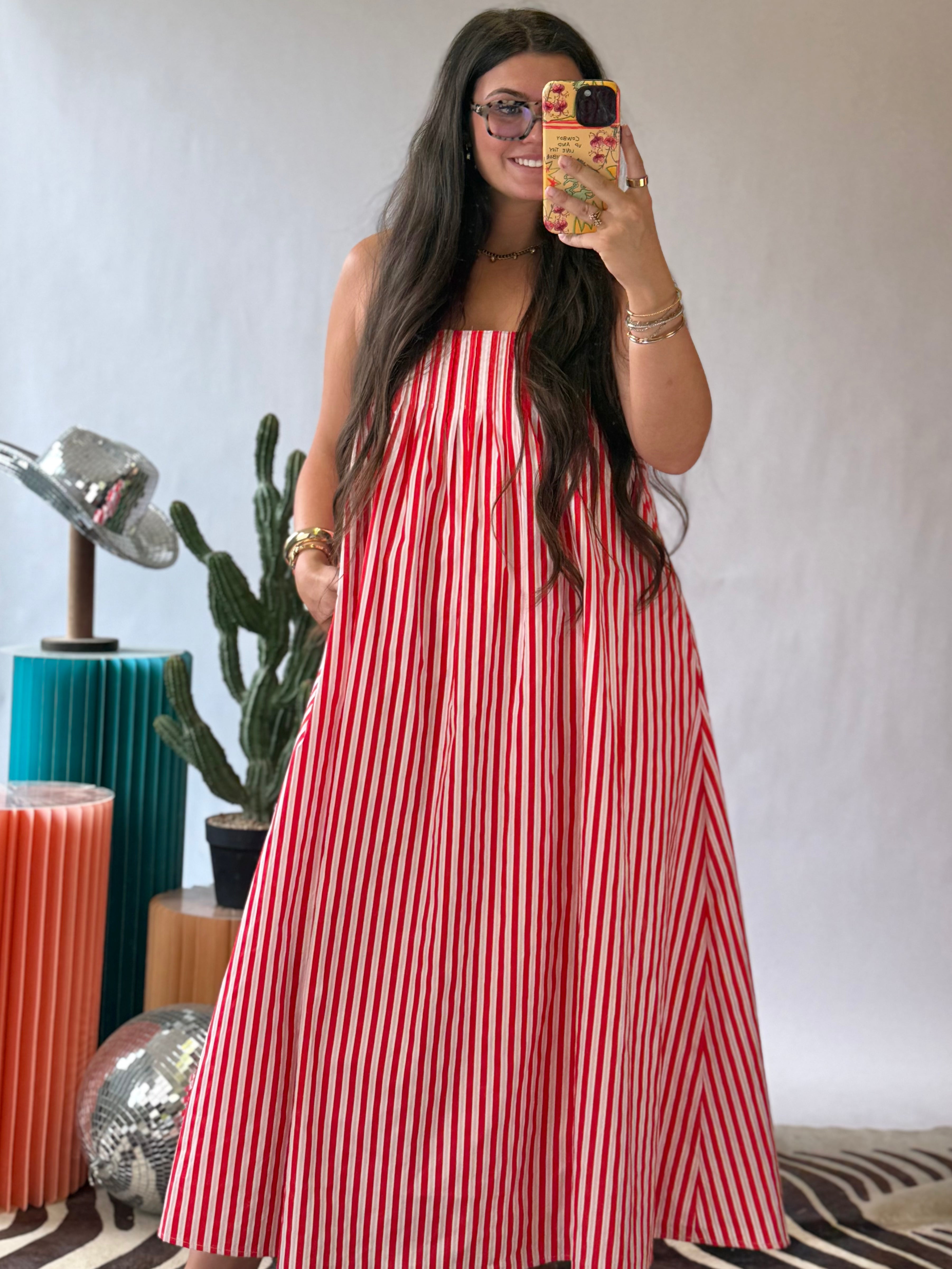 The Candy Stripe Dress