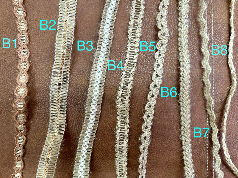 The Burlap Hat Band Accessories