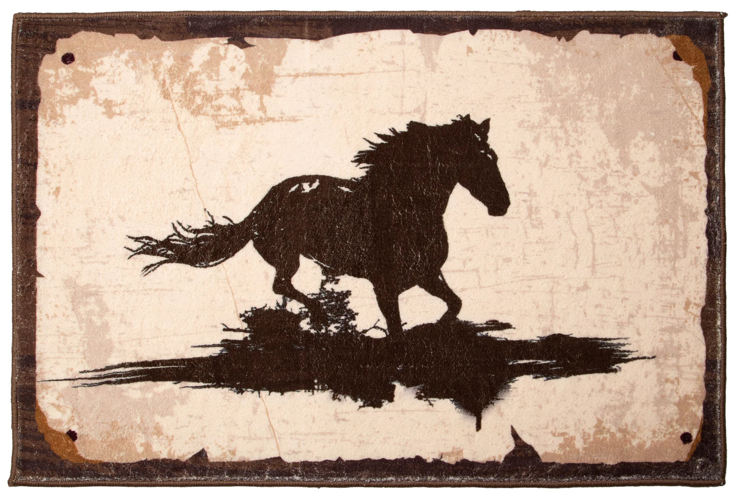 The Running Horse Accent Rug