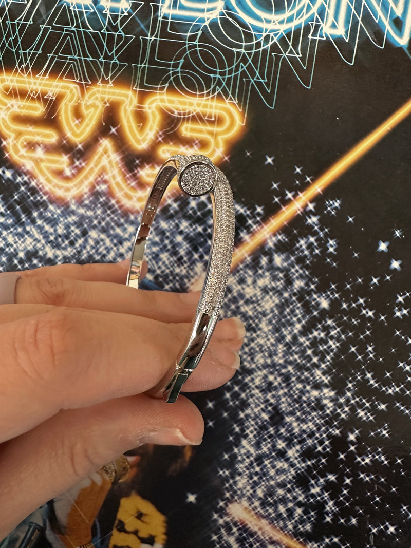 The Nail Bangle Bracelet (2 Finishes)