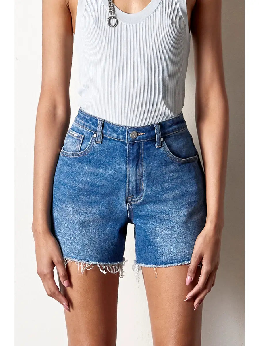 The Willa High Rise Midi Shorts
