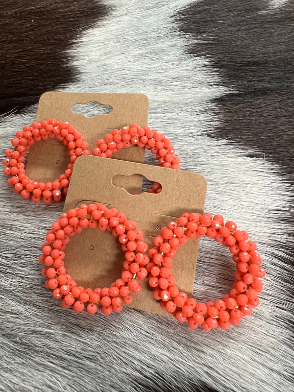 The Just Peachy Earrings