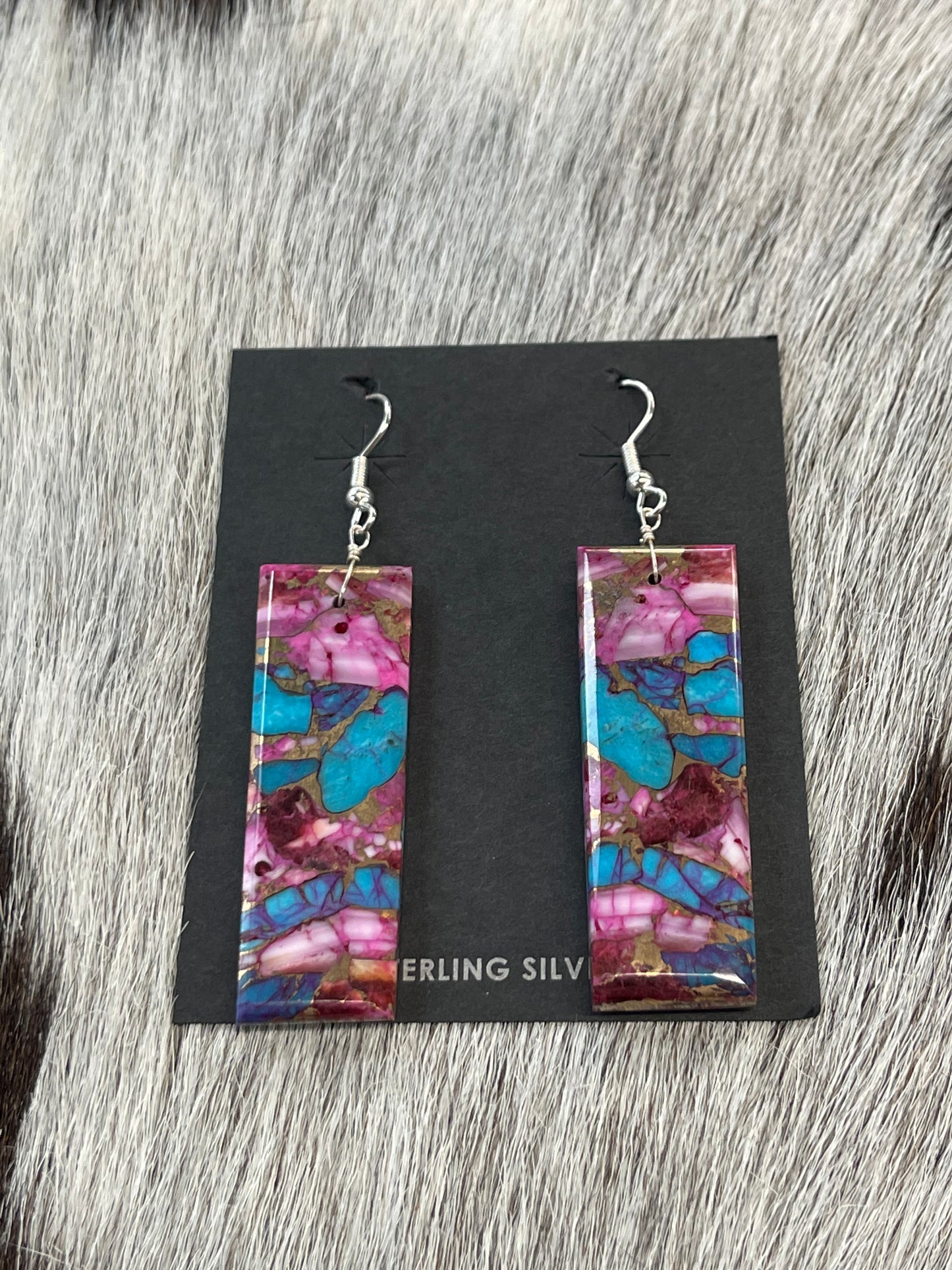 The Sophie Mohave Turquoise Earrings
