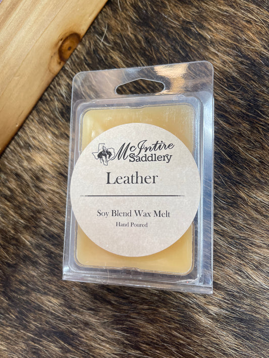 The McIntire Saddlery Wax Melt - Leather