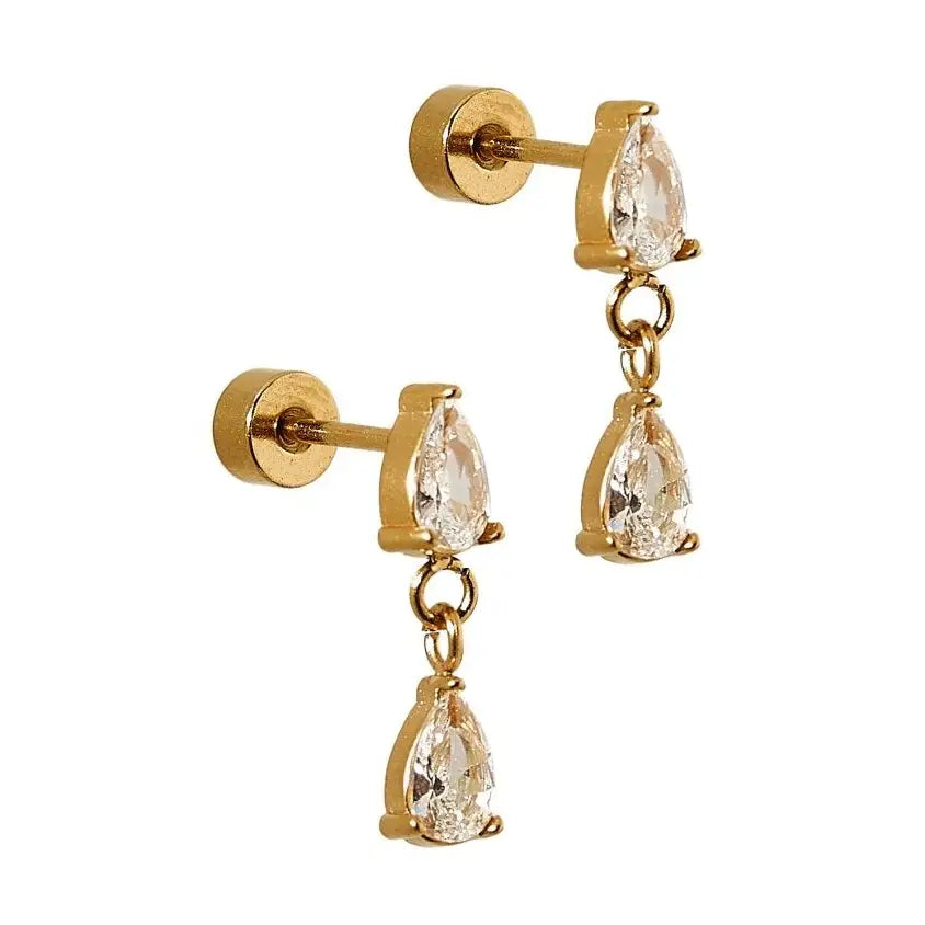 The Screwback Stud Earrings - 3 Styles