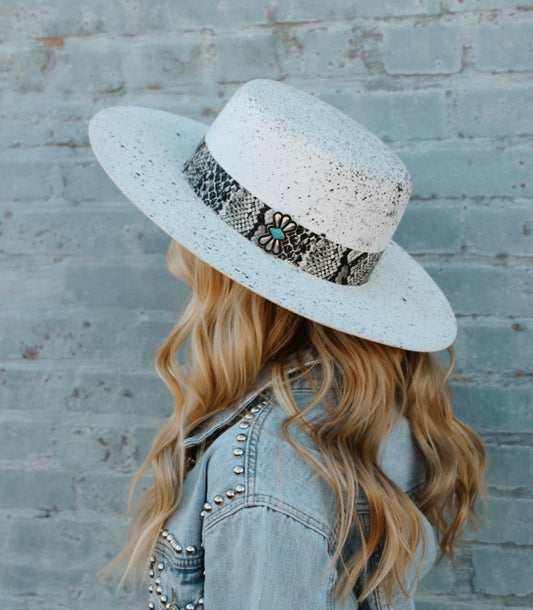The Atwood Wild Rose Chaparrel Speckled Hat