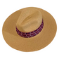The Burgundy Rancher Woven Hat