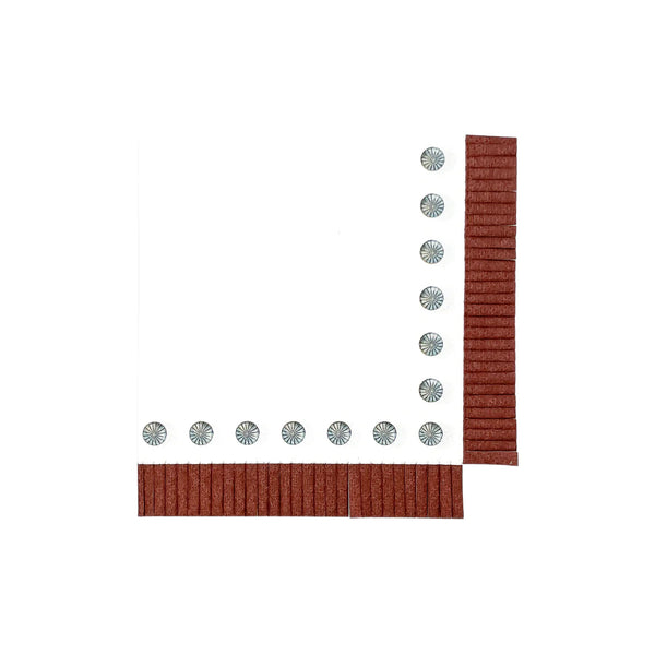 The Brown Fringe Cocktail Napkins (20 pack)