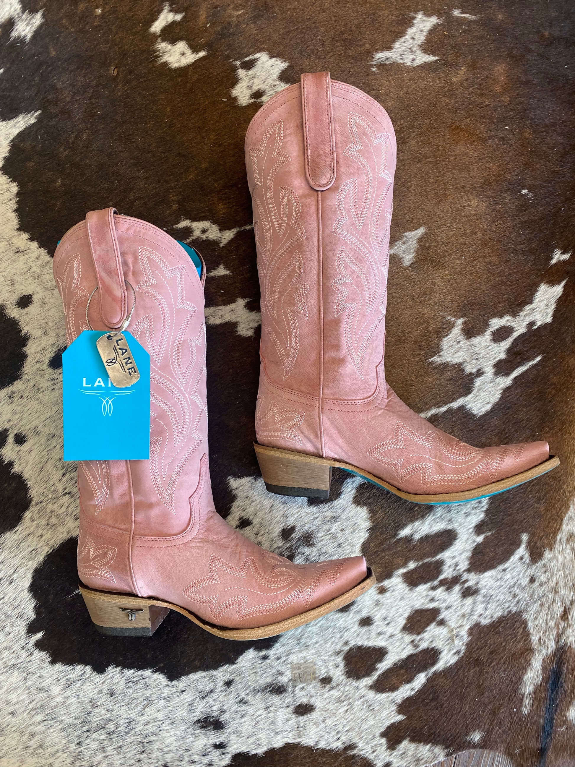 Pink blush boots Clearance